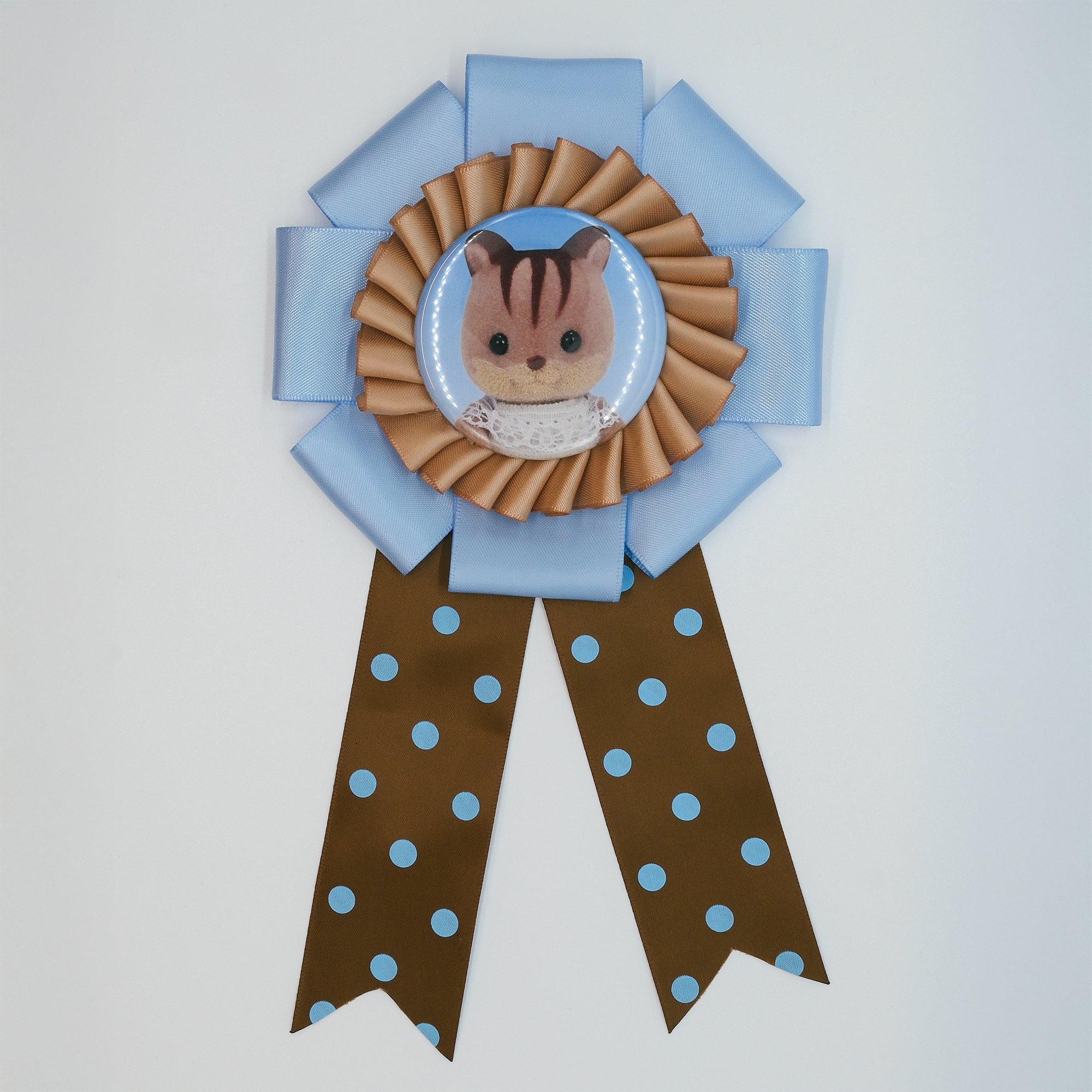 Prize Ribbon Badge - Sylvanian Families Baby Squirrel