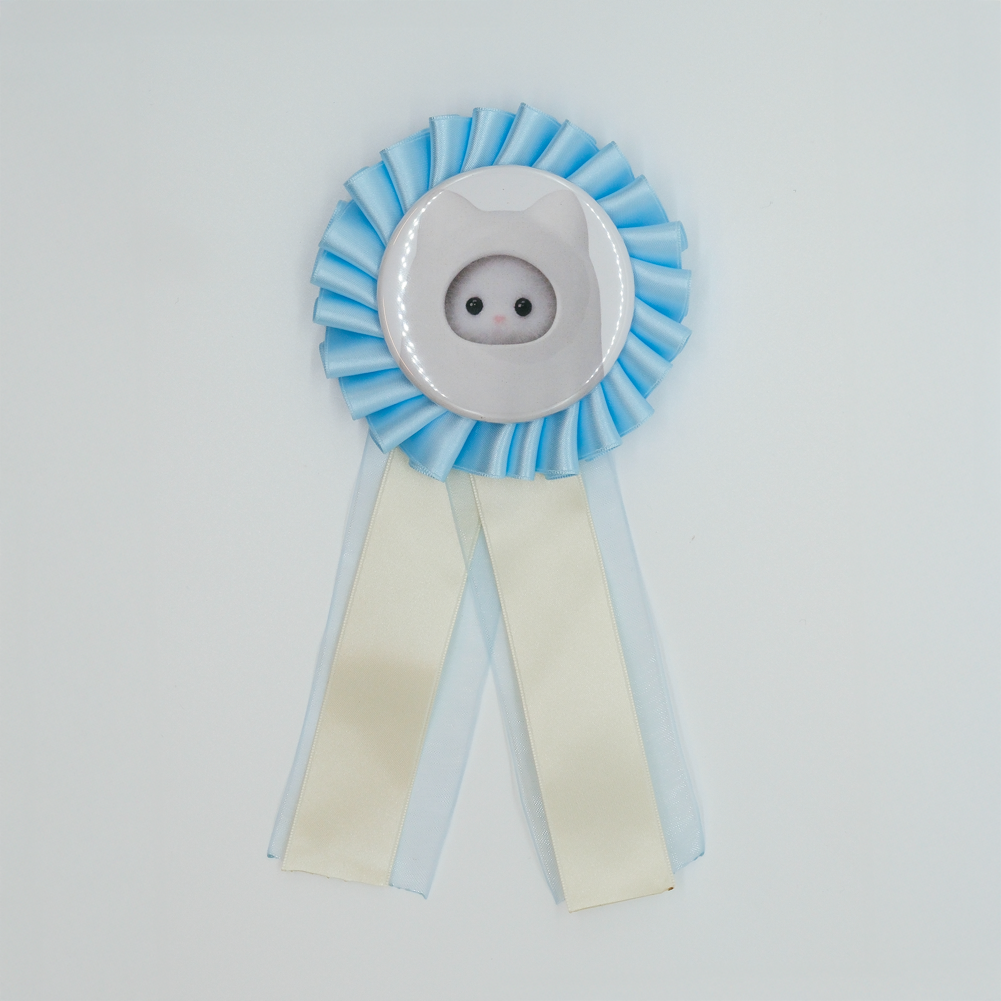 Prize Ribbon Badge - Sylvanian Families Ghost Cat