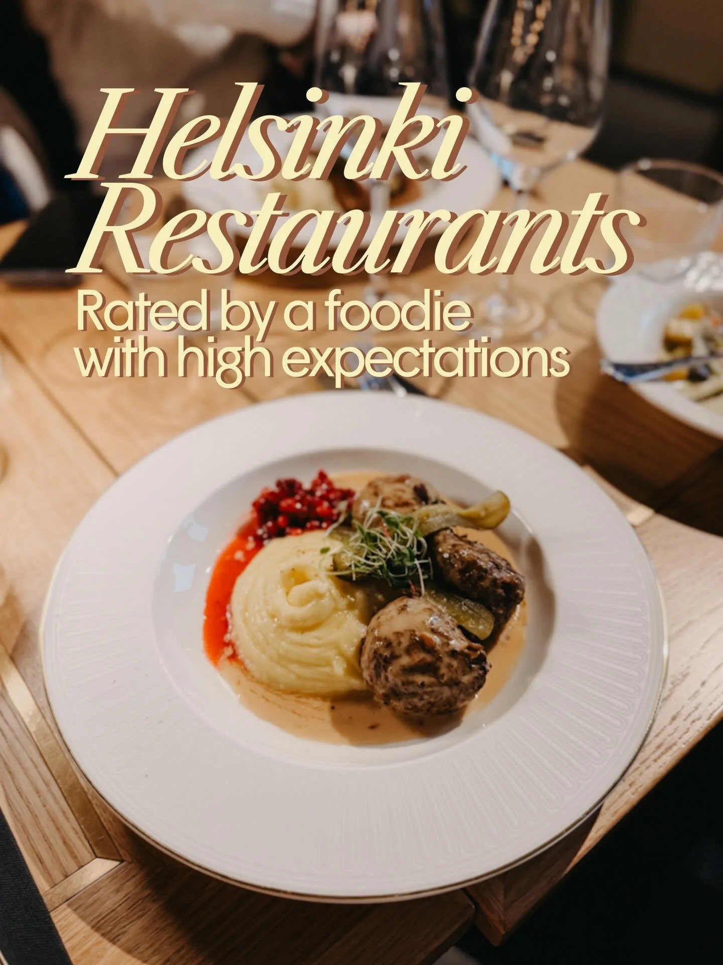 Helsinki Restaurants lately! ✨

I&rsquo;ve been out to many places in the last weeks/months and have tons of content, but also of some places that didn&rsquo;t blow me away. This was supposed to be a positive place for genuine recommendations, always