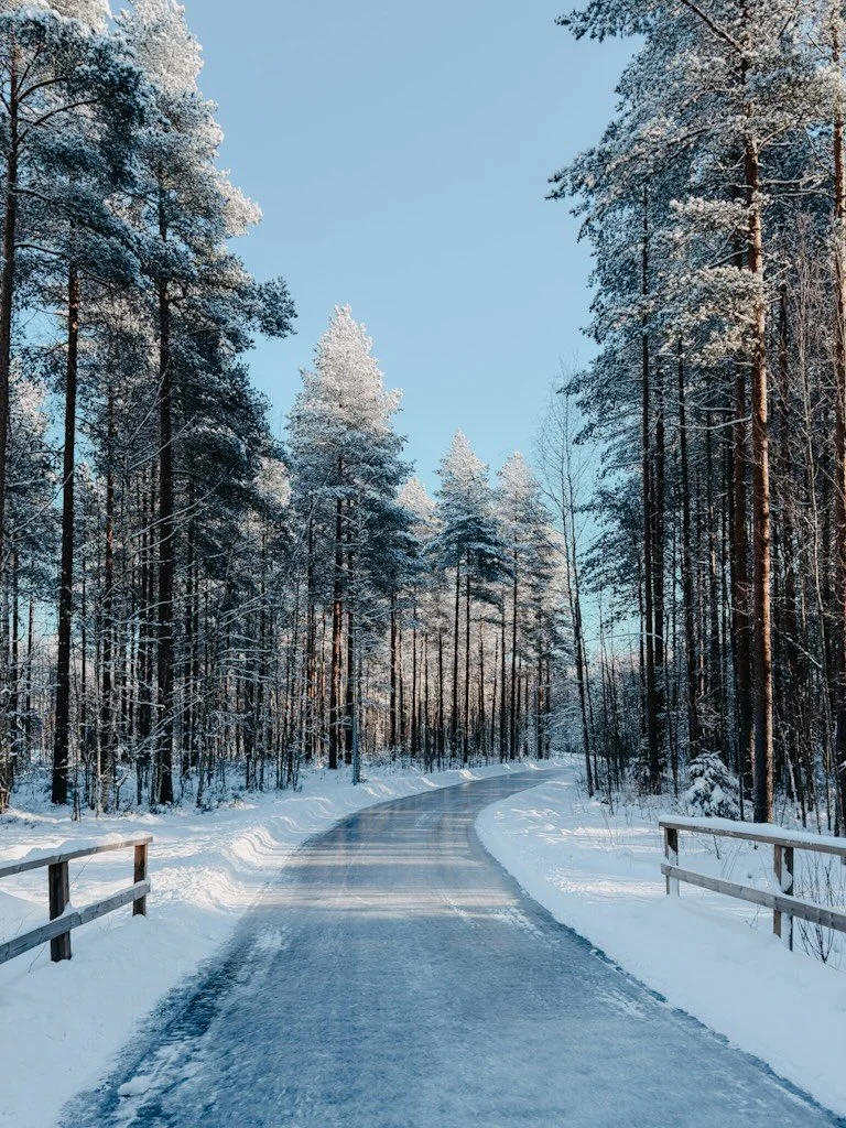 Here&rsquo;s your next winter appreciation post 🤍

The best thing about self employment is being able to shift work around beautiful days and sunlight hours - so today I drove out to Hyvink&auml;&auml; to skate through the forest ✨ absolutely magica