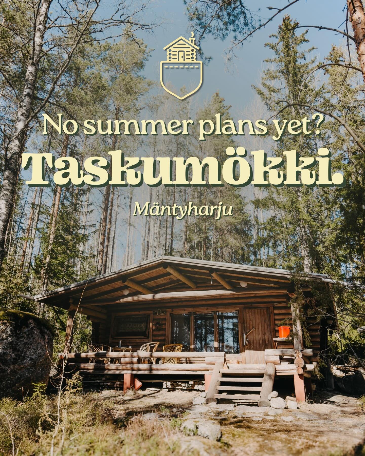 The first guests are arriving at Taskum&ouml;kki next week - so here are some more infos for you! Bookings are steadily coming in BUT there is still availability (including for Midsummer 👀) if you are looking for a dreamy Finnish cabin summer stay! 