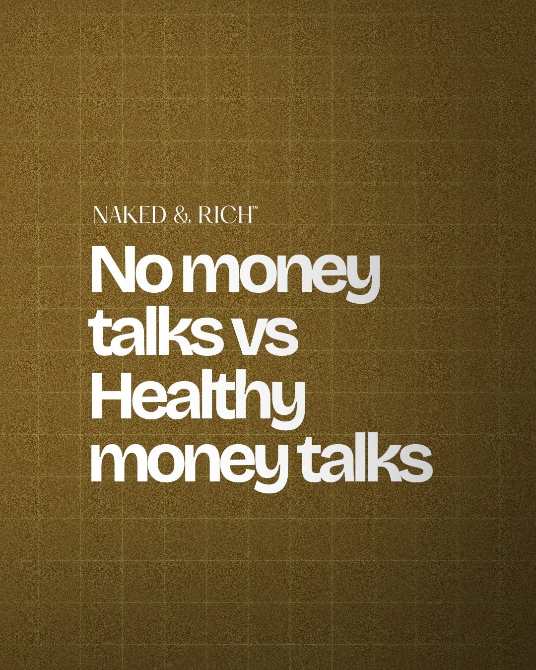 Silence about money creates confusion. Talking about it builds connection. Healthy money conversations don&rsquo;t just solve financial issues, they strengthen trust, reduce stress, and align goals.

Start the conversation that changes everything. 💛
