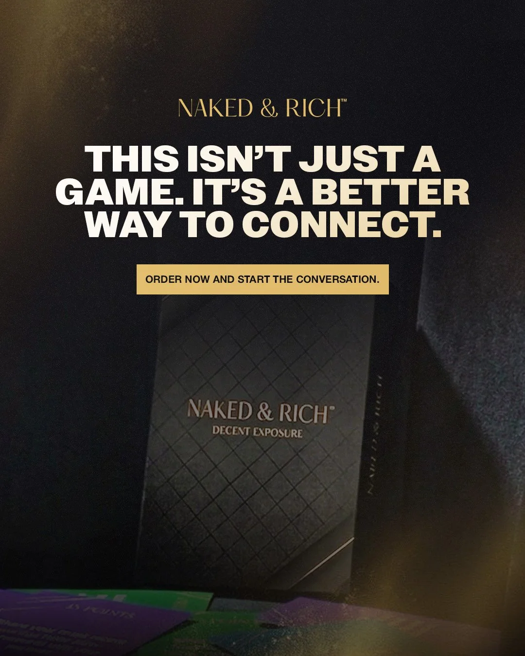 This isn&rsquo;t just a game&hellip; It&rsquo;s the conversation most couples avoid, but desperately need. Because money isn&rsquo;t just numbers, it&rsquo;s trust, habits, fears, and dreams all wrapped into one.

Naked &amp; Rich&trade; helps you st