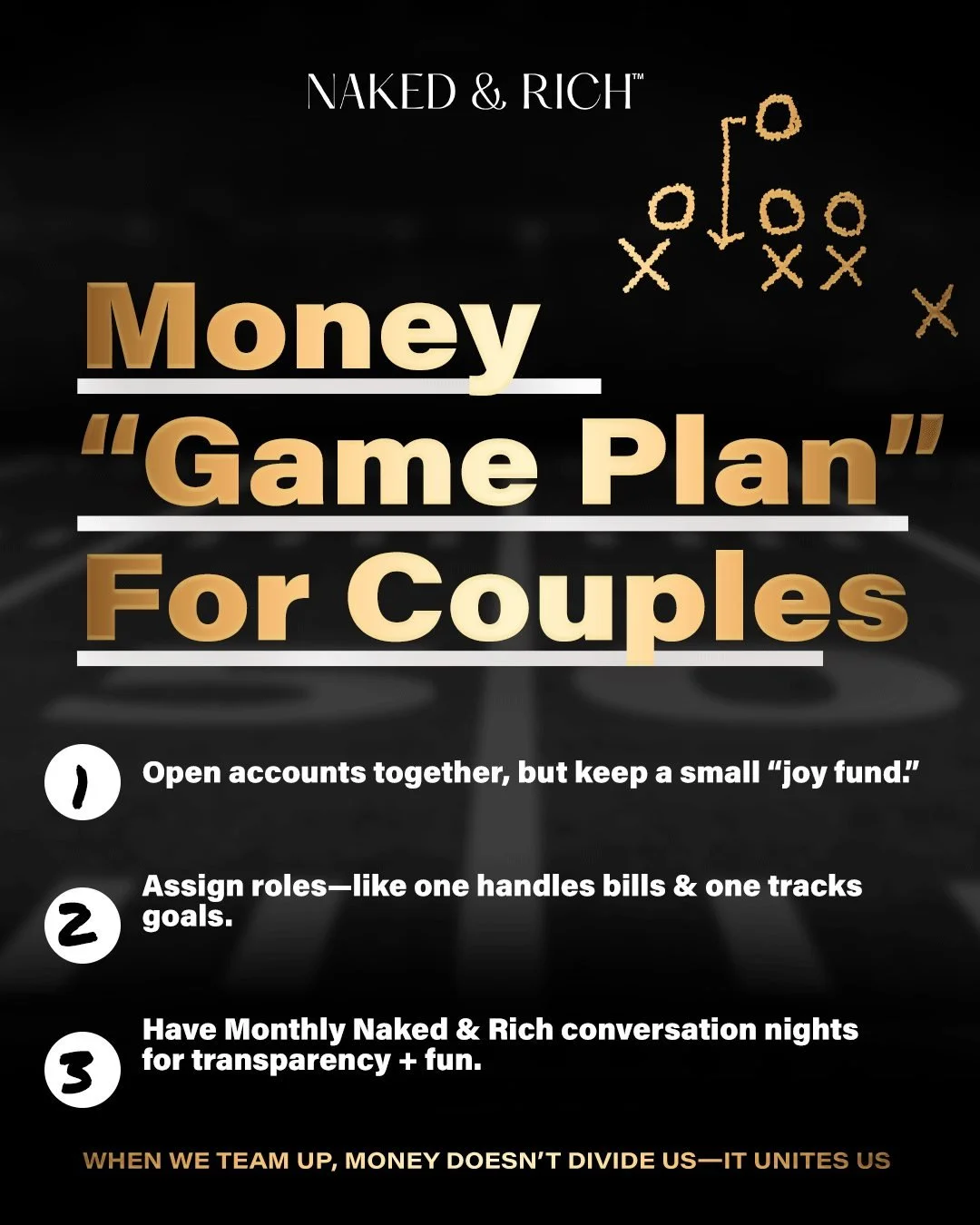 Money doesn&rsquo;t have to be a source of stress, it can be a strategy you build together. The strongest couples don&rsquo;t avoid money conversations&hellip; they create a game plan. Small habits like shared accounts, clear roles, and intentional c