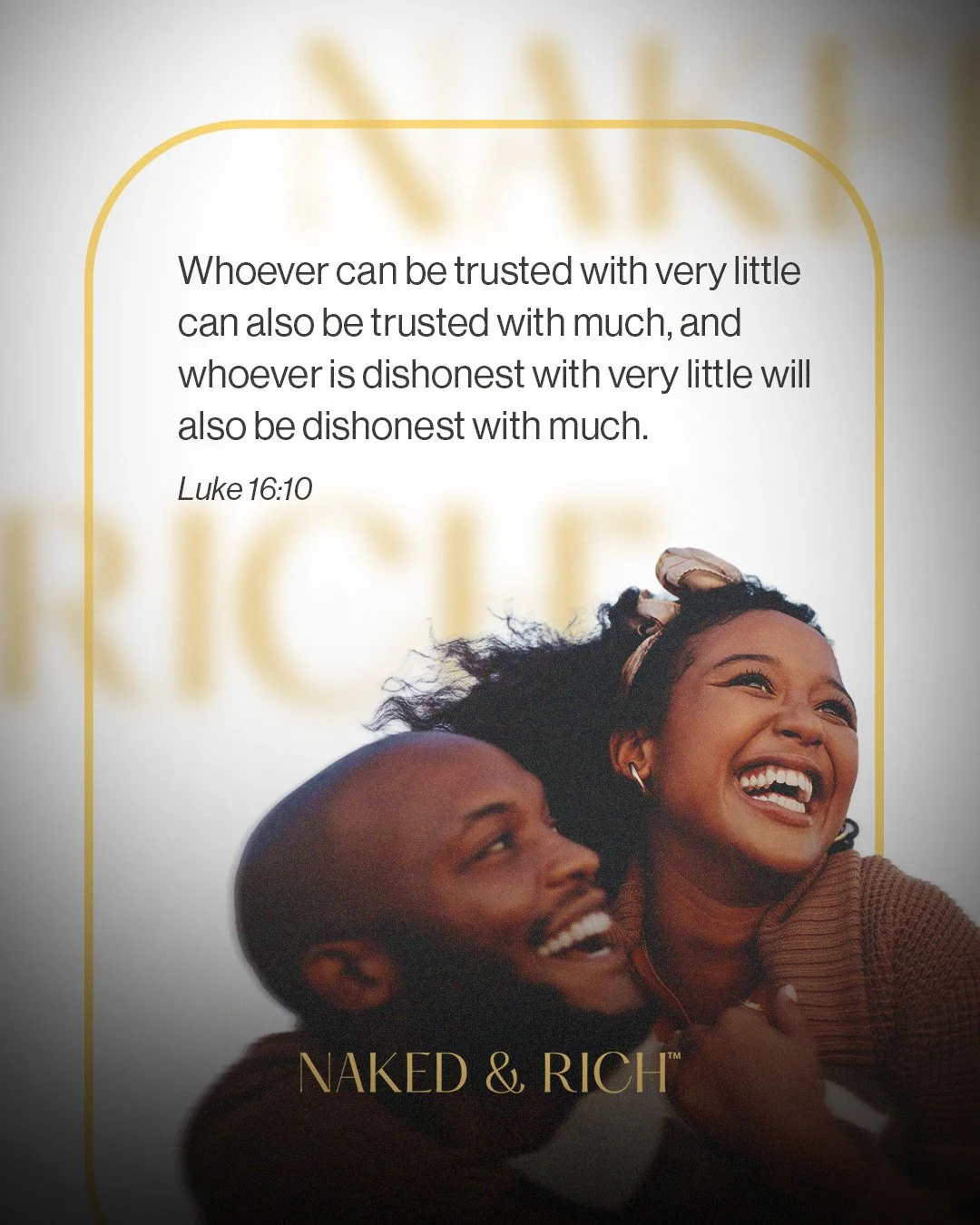 Trust isn&rsquo;t built in big moments, it&rsquo;s built in the small, everyday choices.

Like being honest about spending.
Following through on what you said.
Choosing transparency even when it&rsquo;s uncomfortable.

Because how you handle the litt