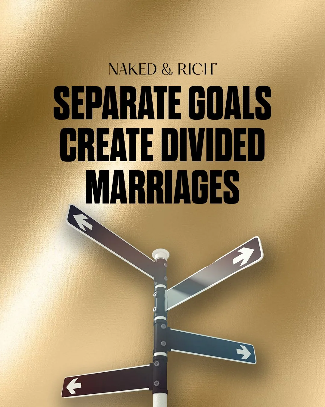 Too many couples are building separate futures while trying to stay in the same marriage.

Real unity happens when you stop thinking &ldquo;mine&rdquo; and &ldquo;yours&rdquo; and start building a shared vision together. Financial intimacy isn&rsquo;