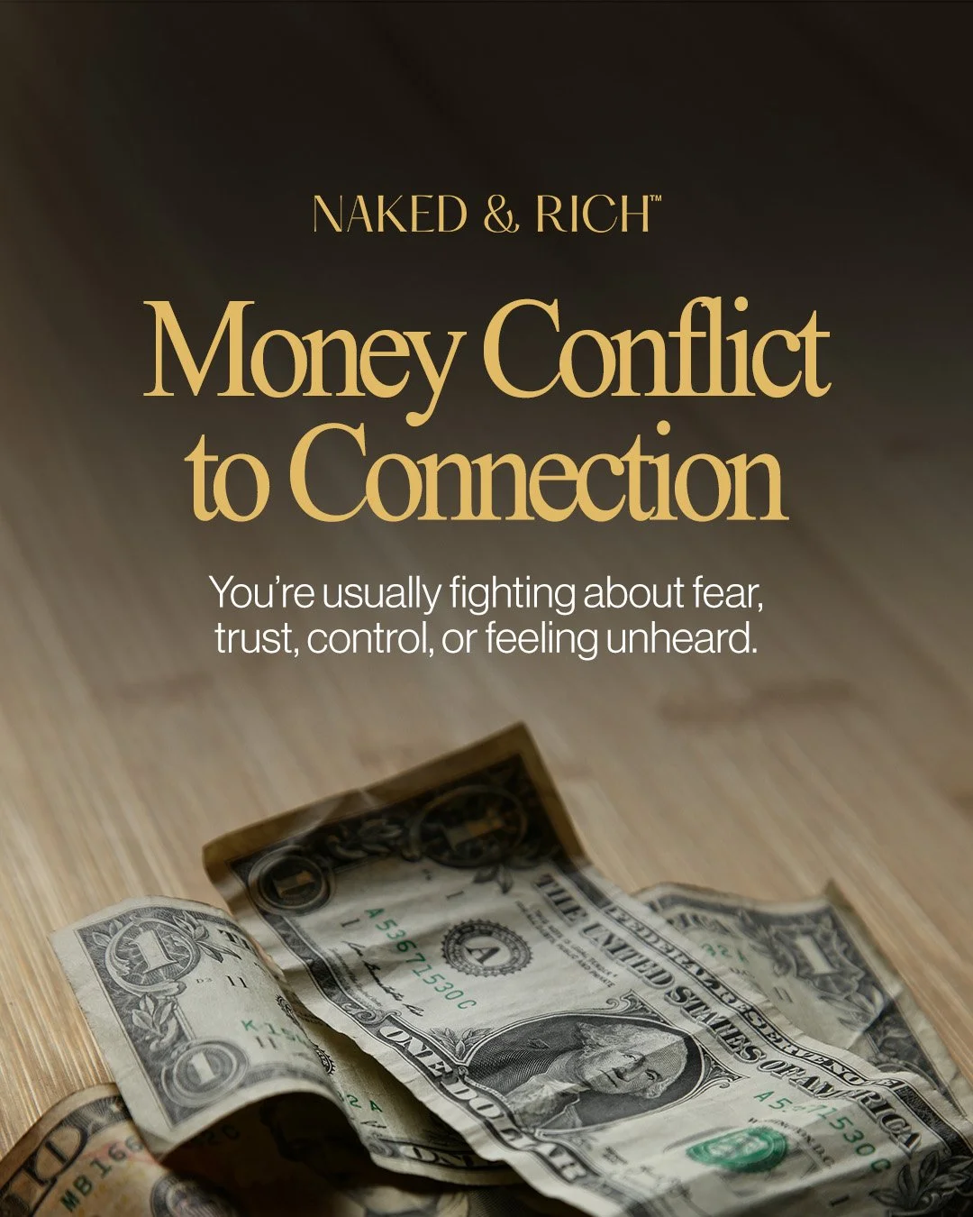 A lot of money arguments are not really about money.

One person is trying to feel secure.
The other is trying to feel free.
And somewhere in the middle, both people feel misunderstood.

The goal is not to &ldquo;win&rdquo; the conversation. It&rsquo