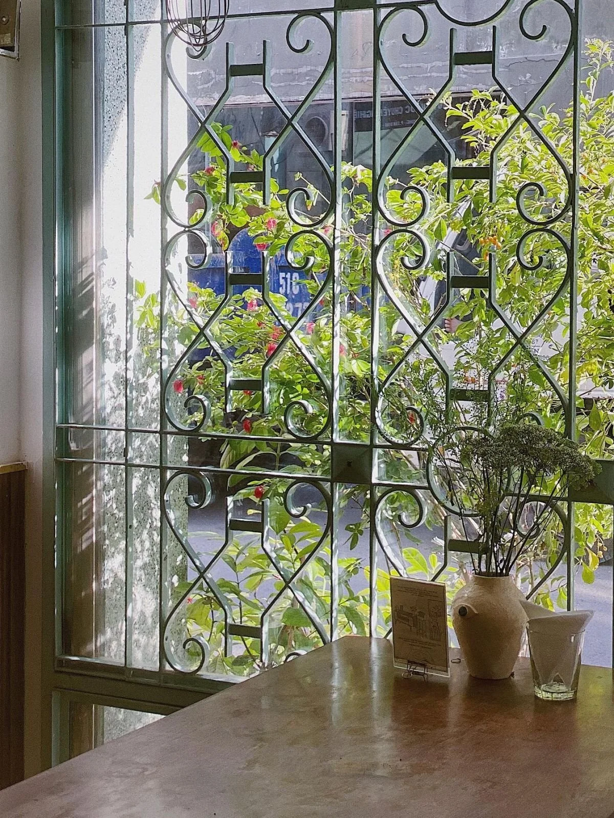 Cozy café in Tân Định, one of Ho Chi Minh City’s most charming neighborhoods.