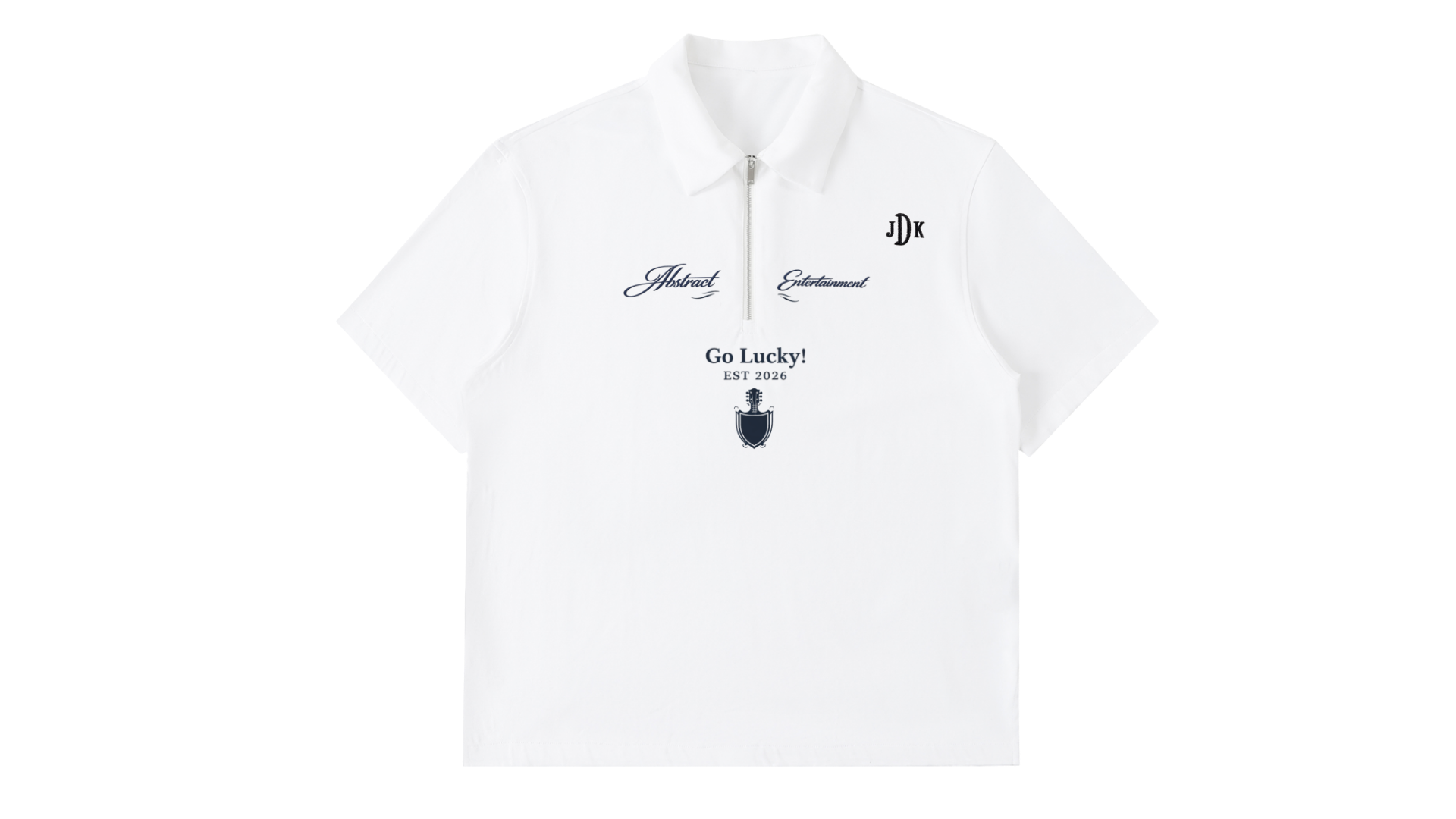 Go Lucky! Half-Zip Polo Shirt - Vol. 1