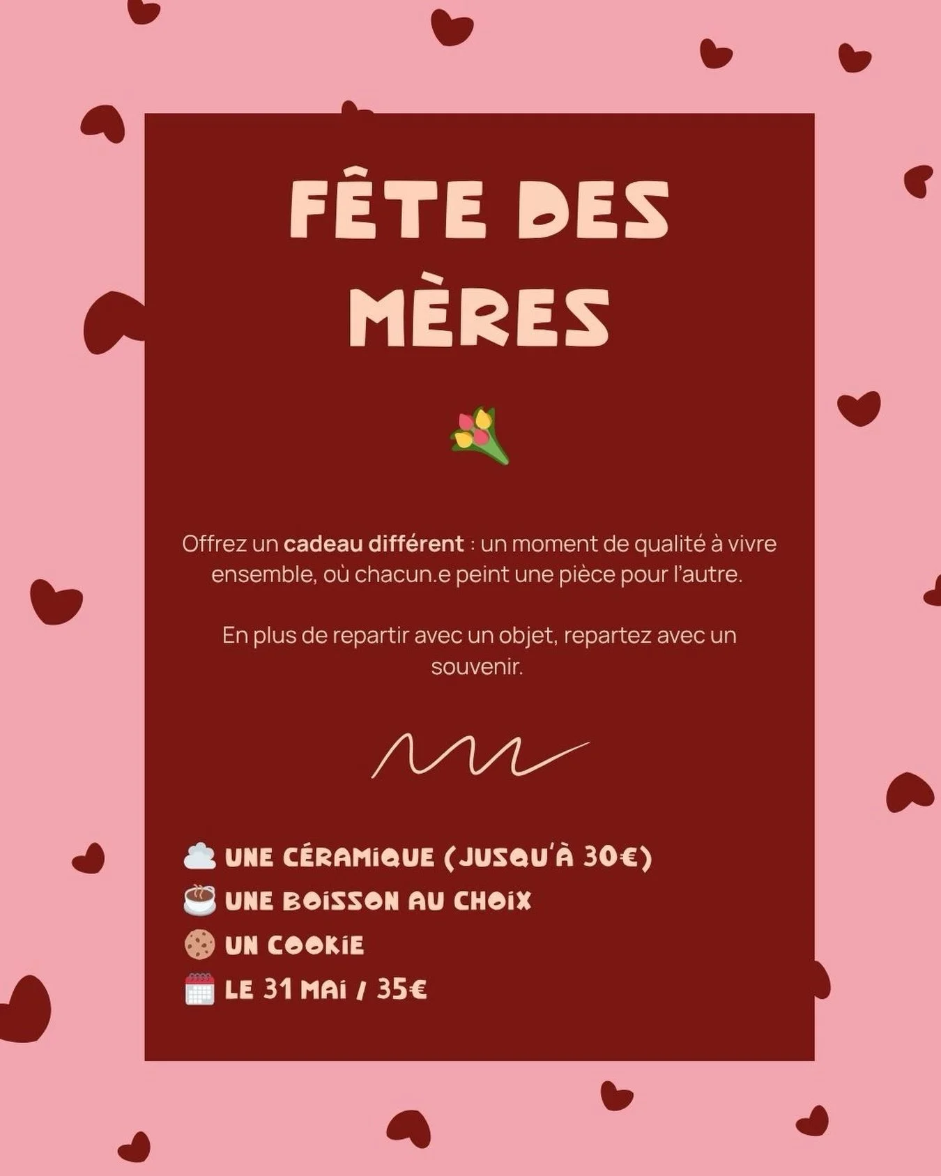 Car @papote_nancy est un projet m&egrave;re-fille ce jour me tient particuli&egrave;rement &agrave; c&oelig;ur. 💖 Quoi de plus beau que ce que nous faisons pour &ecirc;tre accomplies. 

On fait une petite offre pour ce jour si sp&eacute;cial et pour