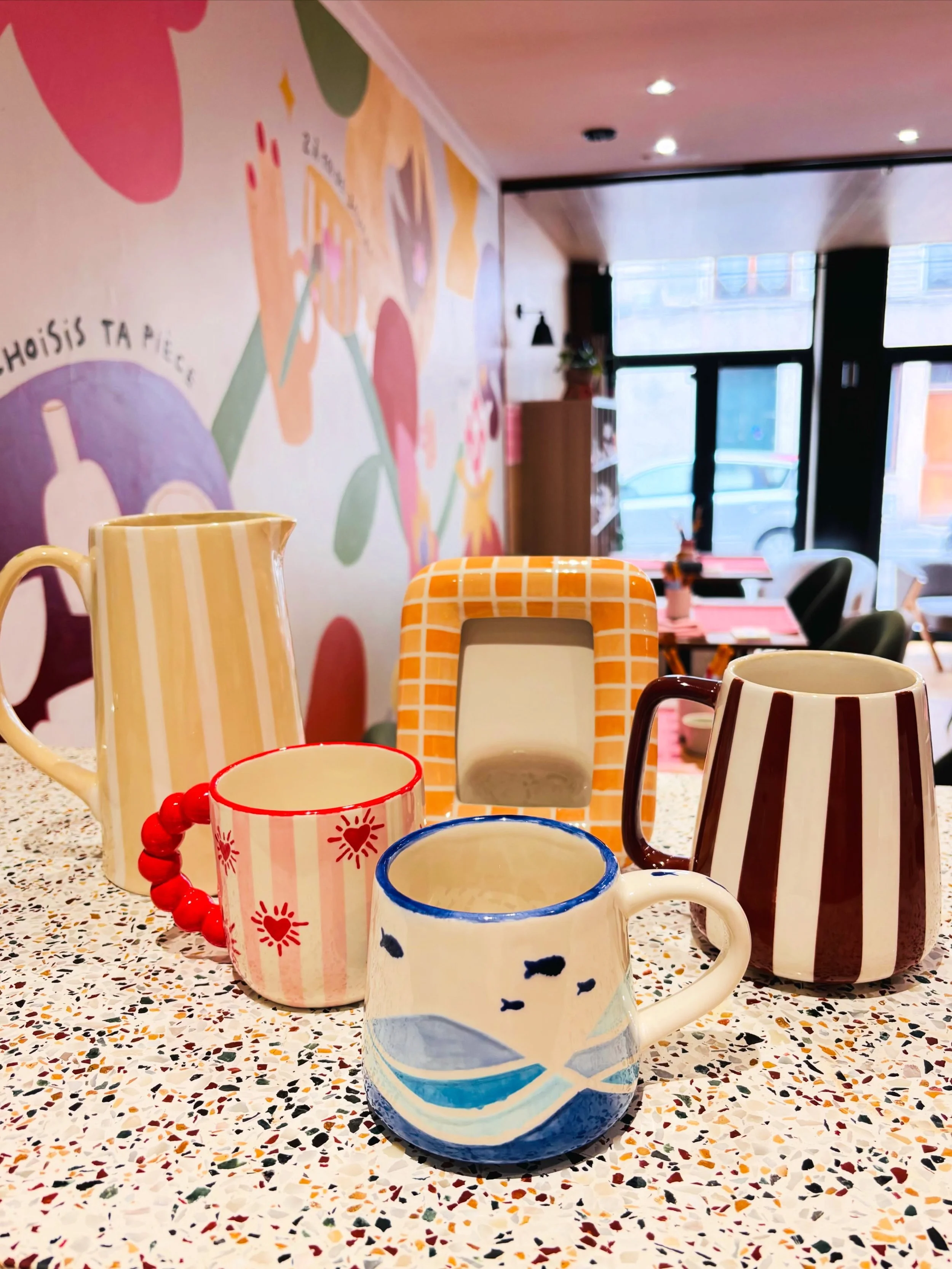 Chose promise chose due 🫶🏻 voici des petites cr&eacute;ations r&eacute;alis&eacute;es avec la technique du scotch 〰️ c&rsquo;est beauuuuu !

🧡 Papote &amp; Mailles
📍 74 Rue Saint Julien 
🗓️ du mardi au dimanche
🖇️ lien en bio pour r&eacute;serv
