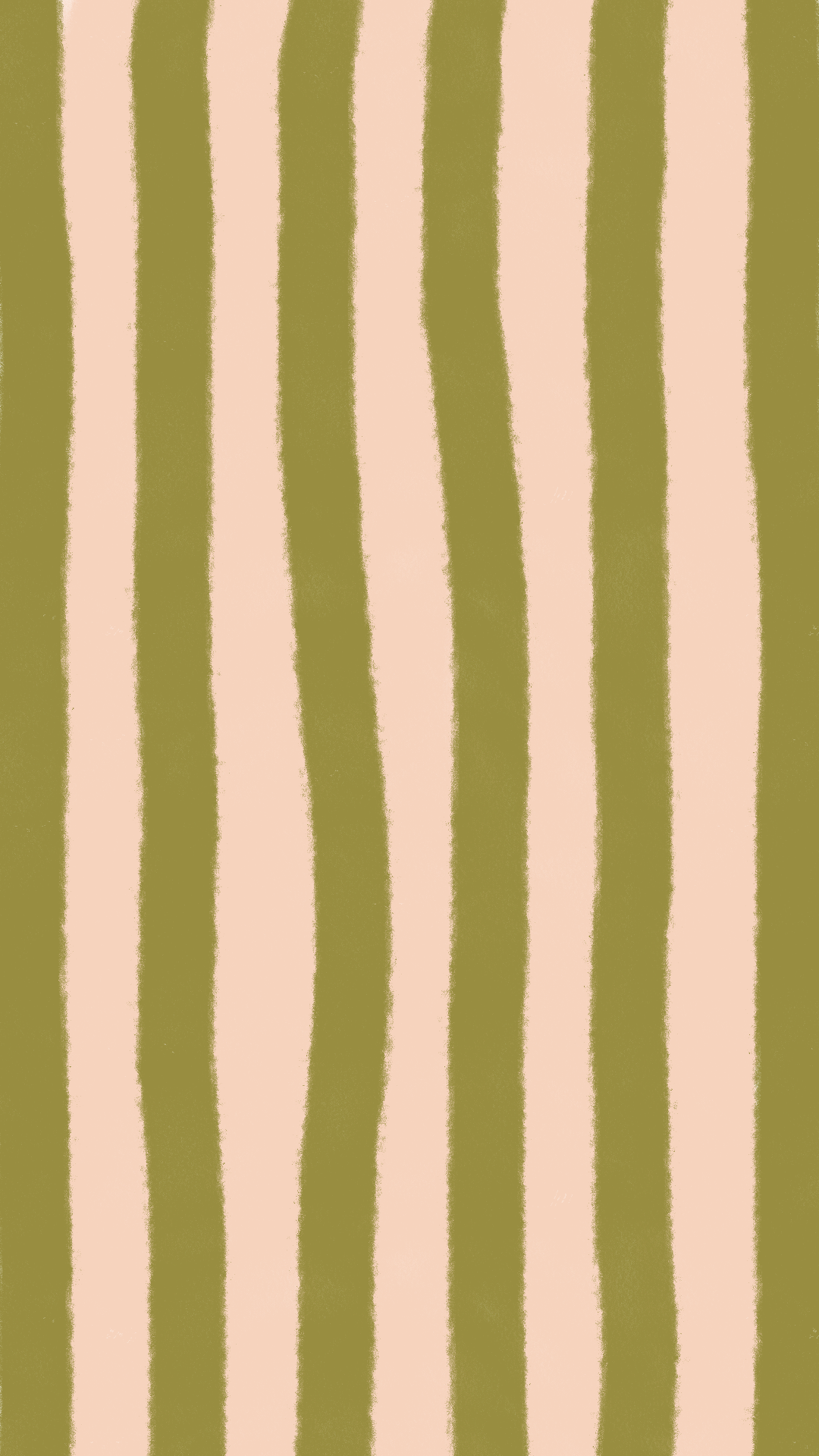 Motif abstrait de rayures verticales en vert olive et beige