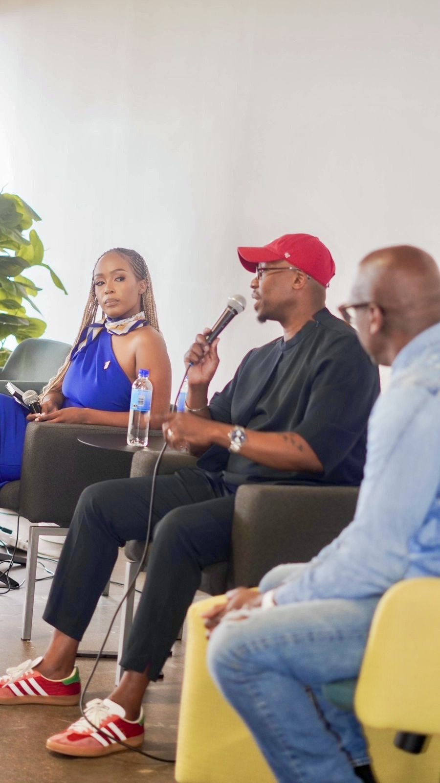 A panel discussion at the Dot Connectors’ Johannesburg forum