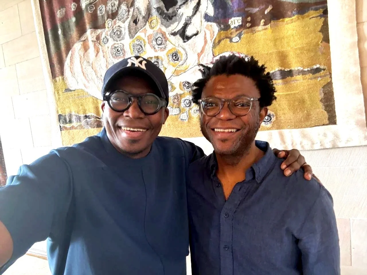 Music composer, director and philosopher Neo Muyanga and Monde Twala
