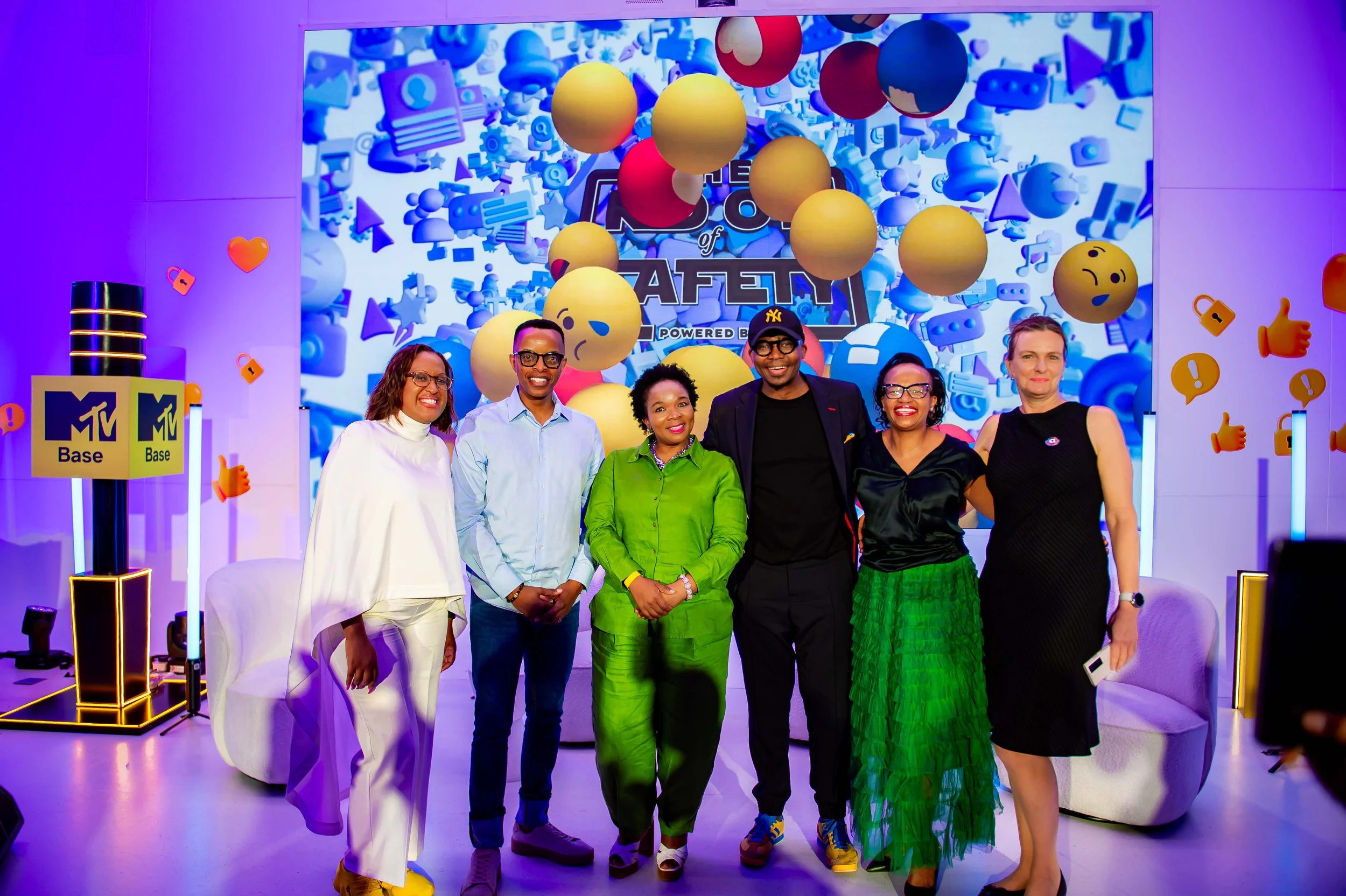 Monde Twala and African Taskforce for Child Online Protection at MTN Headoffice.