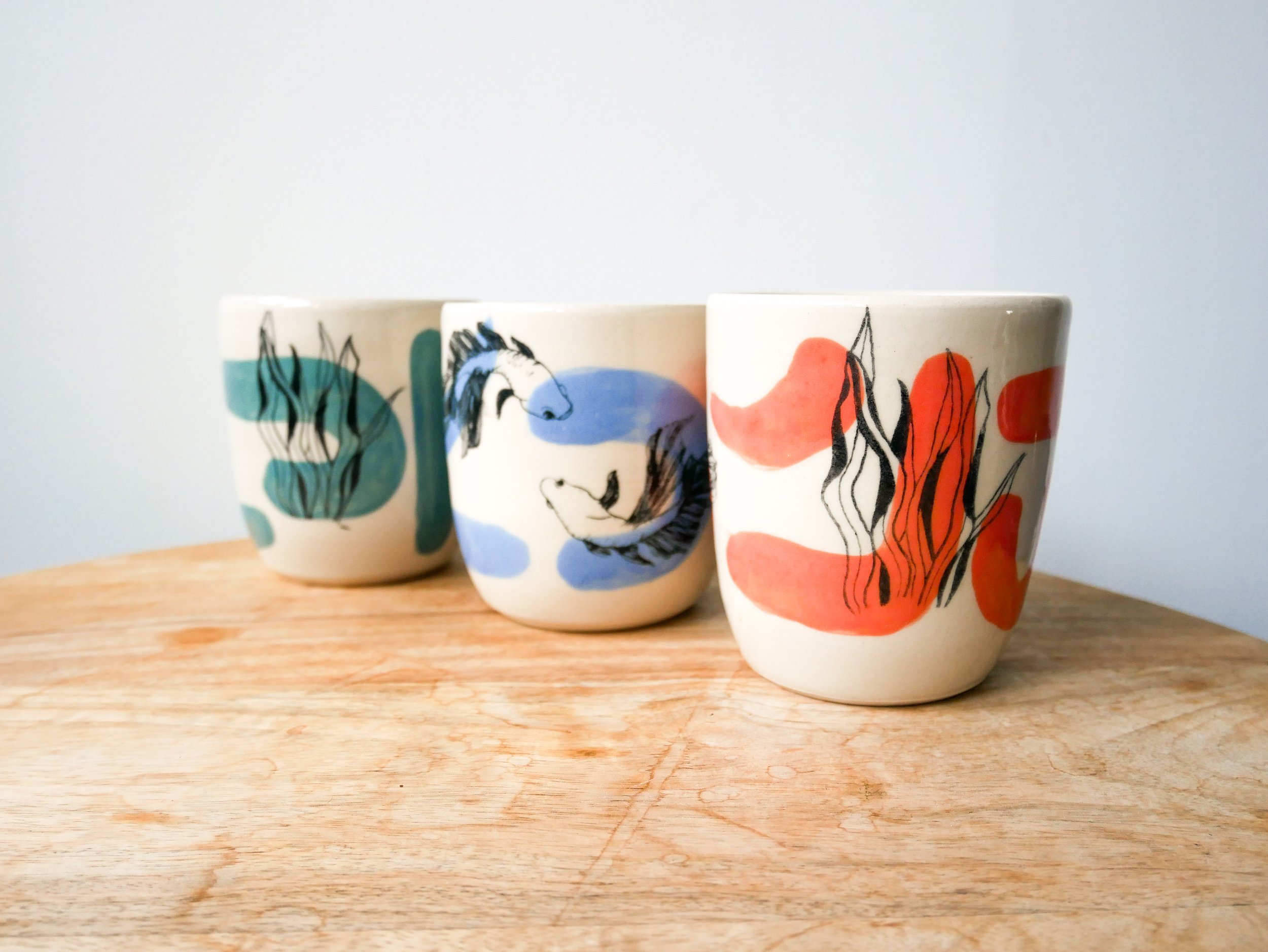 Mug poisson et algues