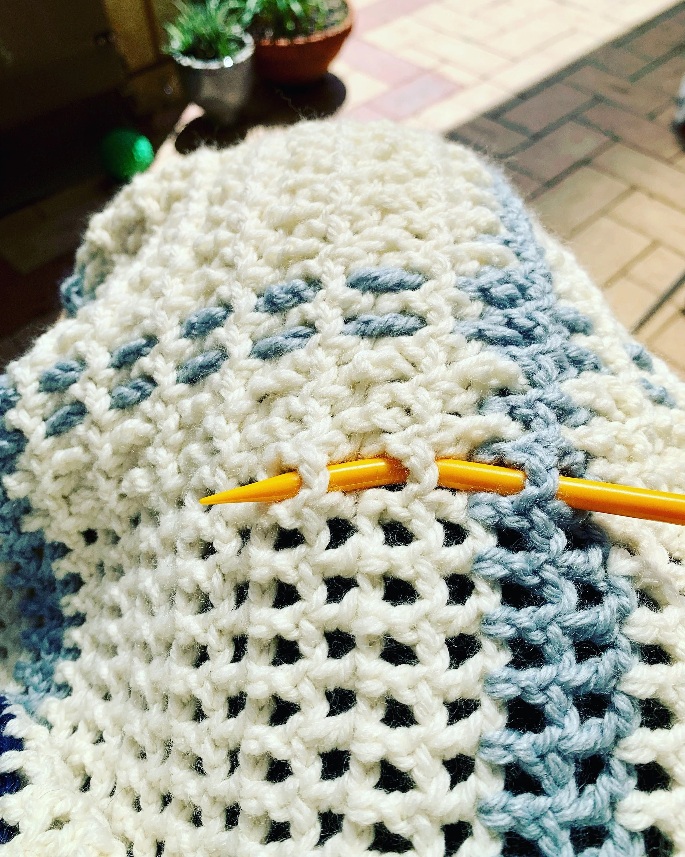 Crochet and Weaving, a beautiful combination!