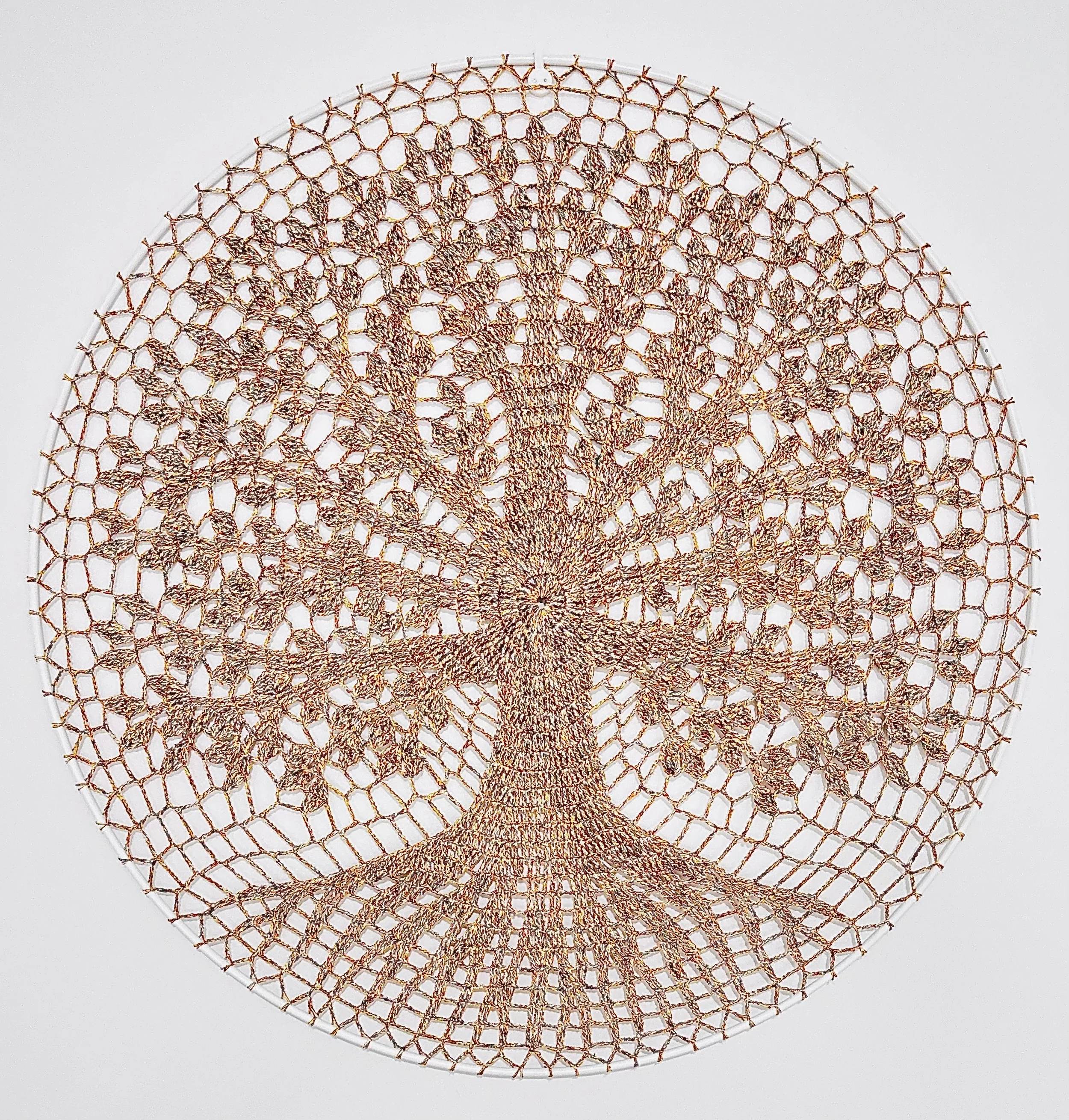 Tree of Life Mandala - Crocheted