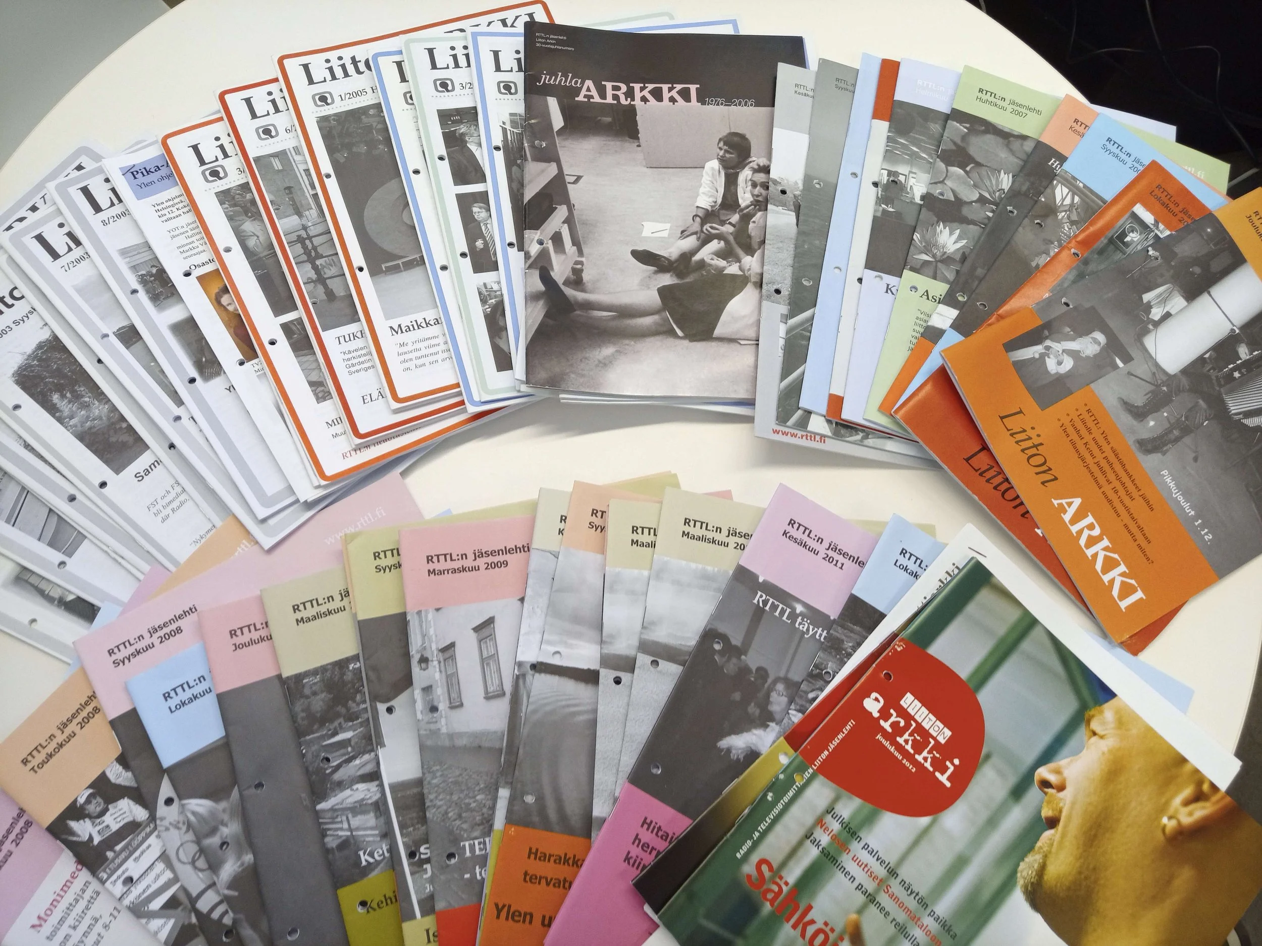 Liiton Arkki - tärkeä viestinvälittäjä 50 vuotta