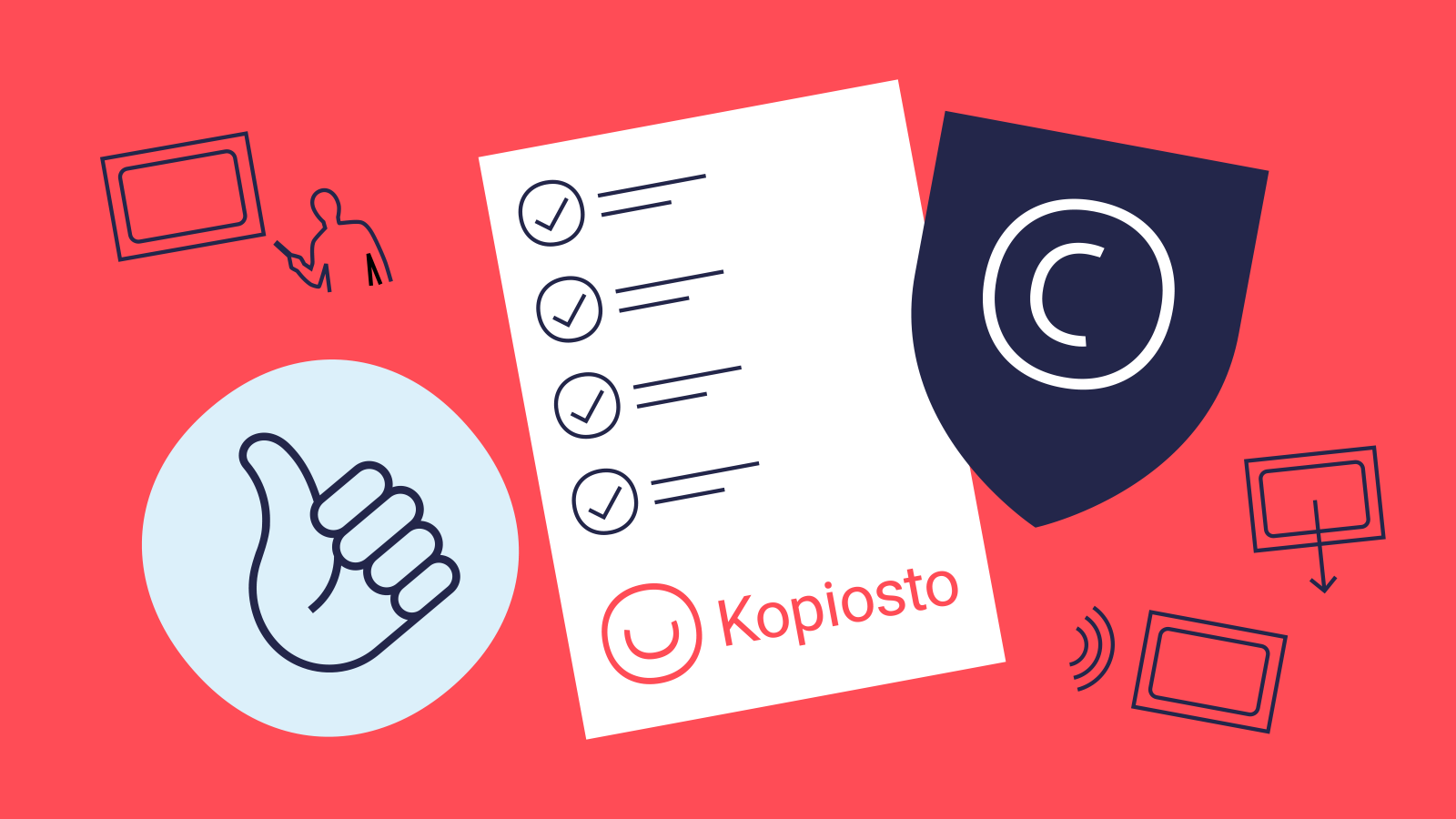 Kopiosto varmistaa, että tv-ohjelmien käytöstä maksetaan korvaus