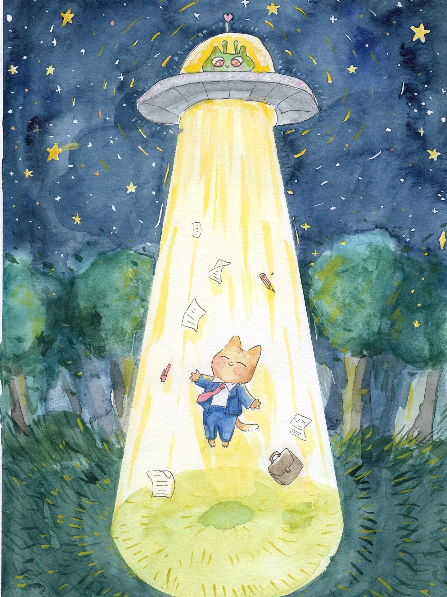 &ldquo;Ferie finalmente!&rdquo;

Nel sogno di oggi Pepeto &egrave; un importante gatto d&rsquo;affari, ma basta qualche minuto in ufficio per capire che &egrave; gi&agrave; ora di andare in ferie.
Ferie non concesse.
Cos&igrave; Pepeto trova un modo 