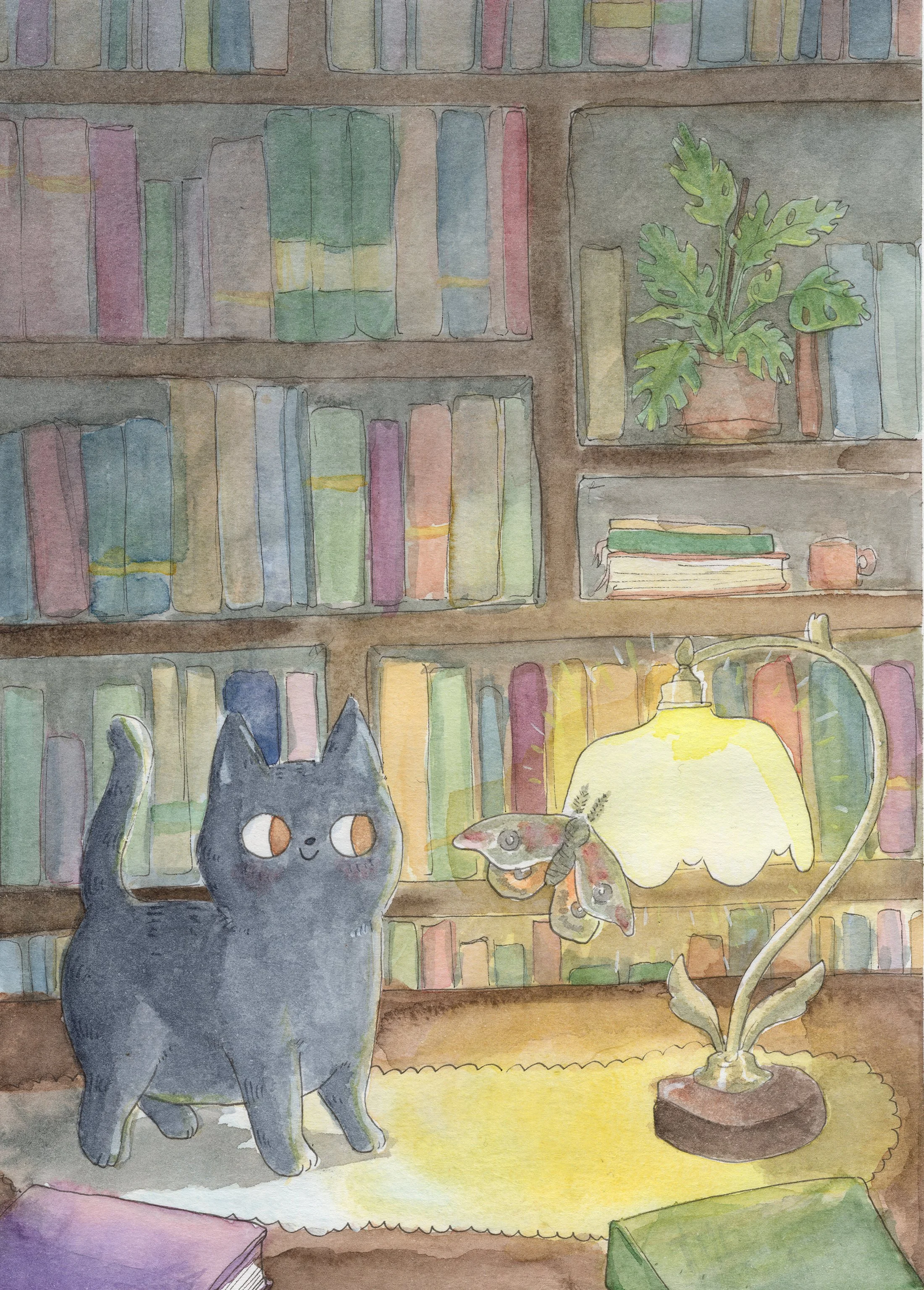 Per favore, silenzio in biblioteca