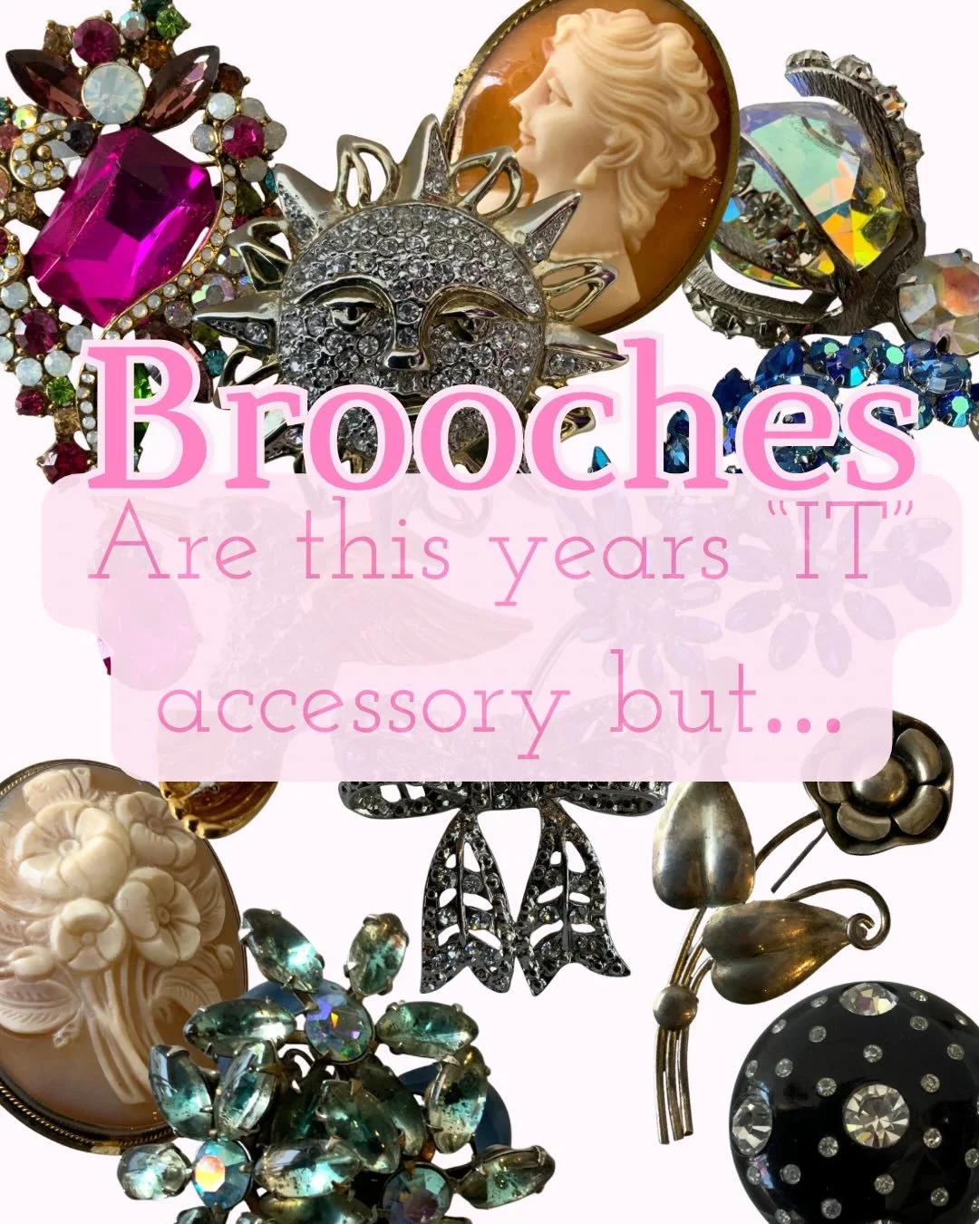 We never stopped wearing brooches, even when they weren&rsquo;t &ldquo;in style&rdquo; but we sure are excited that 2026 is the year of the brooch! Vintage brooches are the best. There, we said it! They are superior, they just are 😋 There is so much
