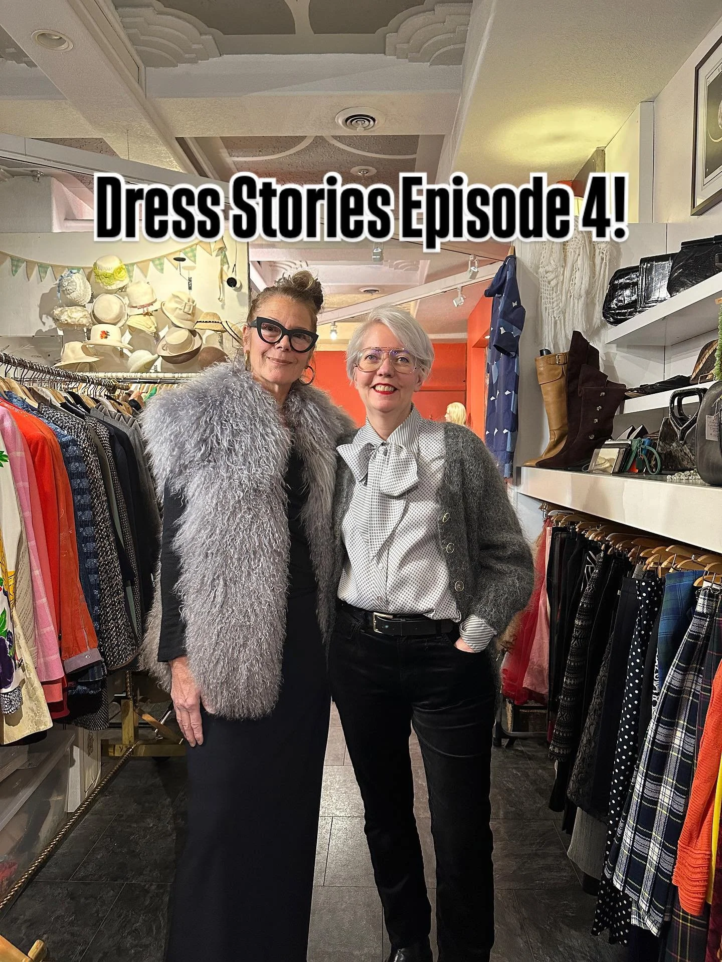Welcome to Dress Stories Episode 4! Did you know that Linda and Angela worked at Holt Renfrew together in the 80s? Be sure to watch this latest episode to hear all about their shared history of fashion and the creative path that Linda&rsquo;s life to