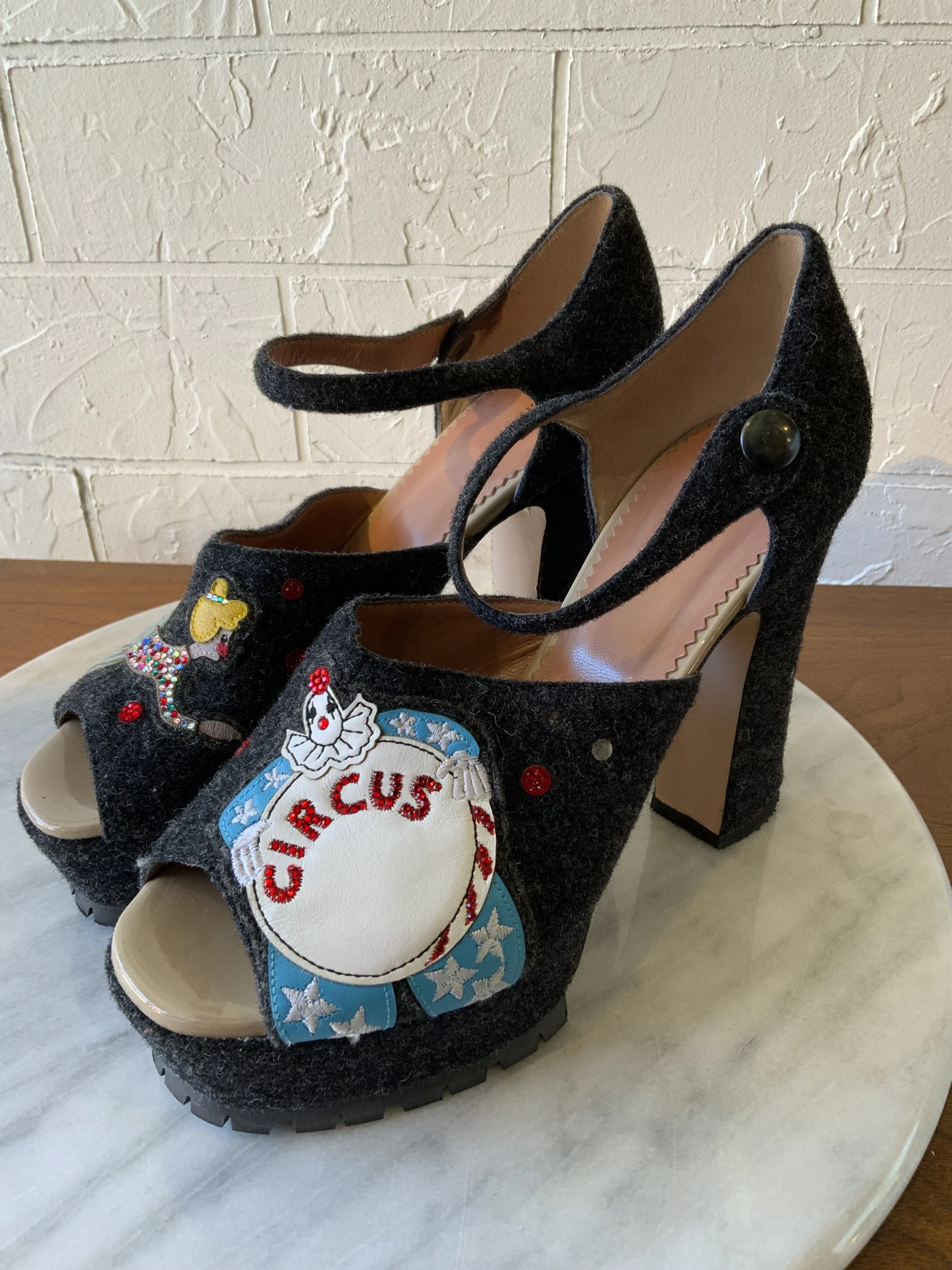 Valentino Limited Edition Circus Platforms   | Size 39