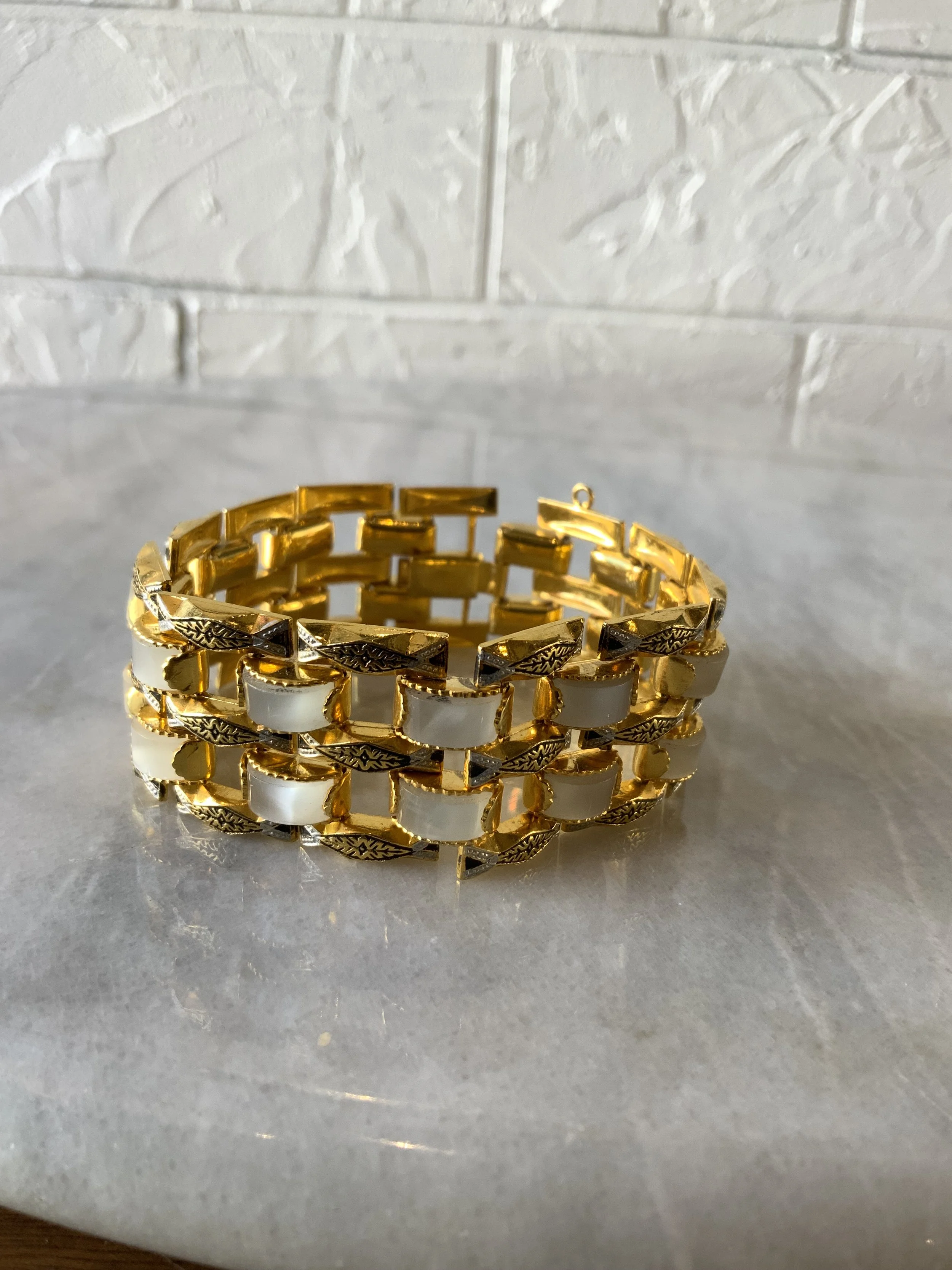 1960s Damascene Bracelet