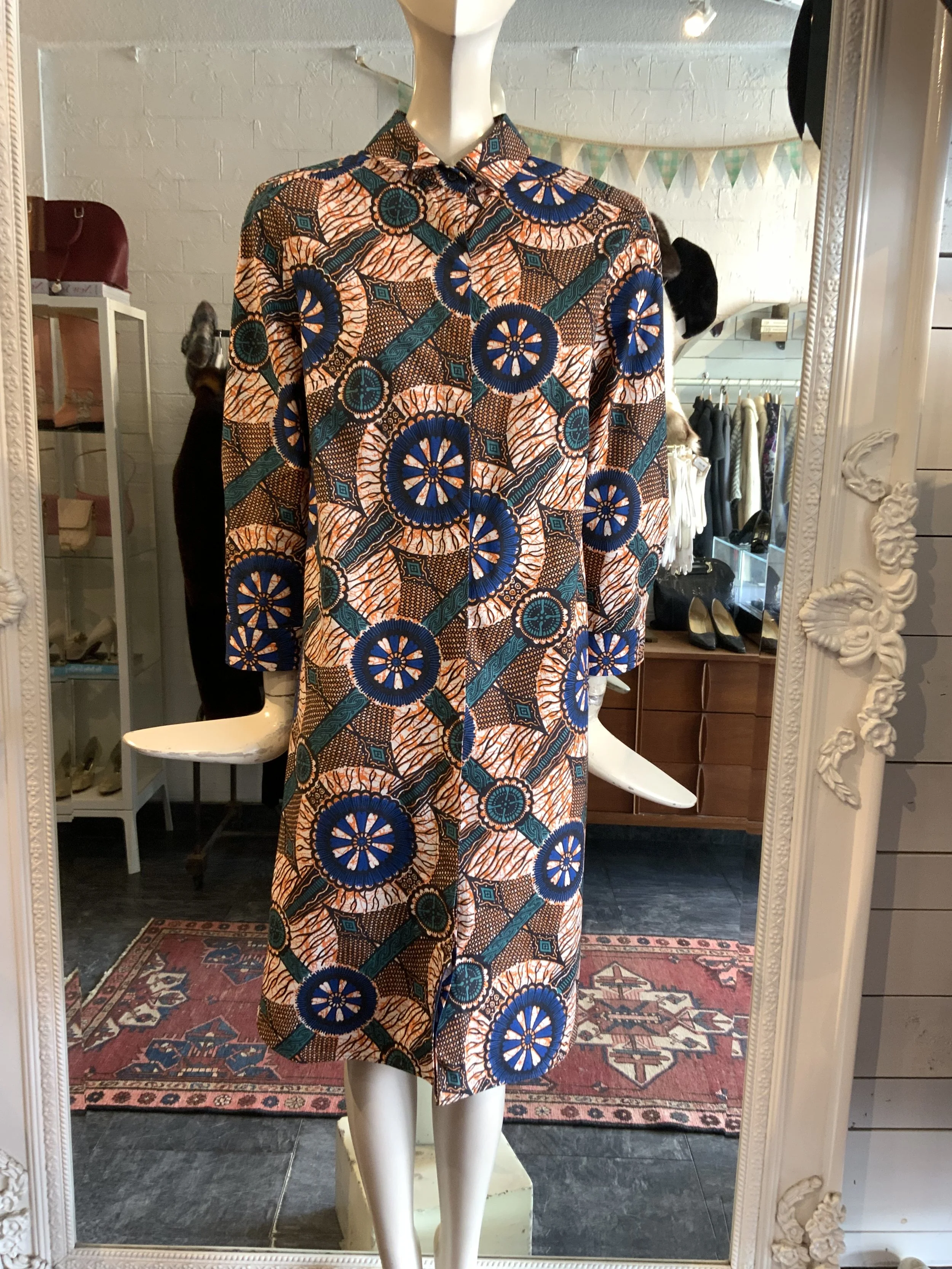 MaxMara Weekend Cotton Shirt Dress | Size S