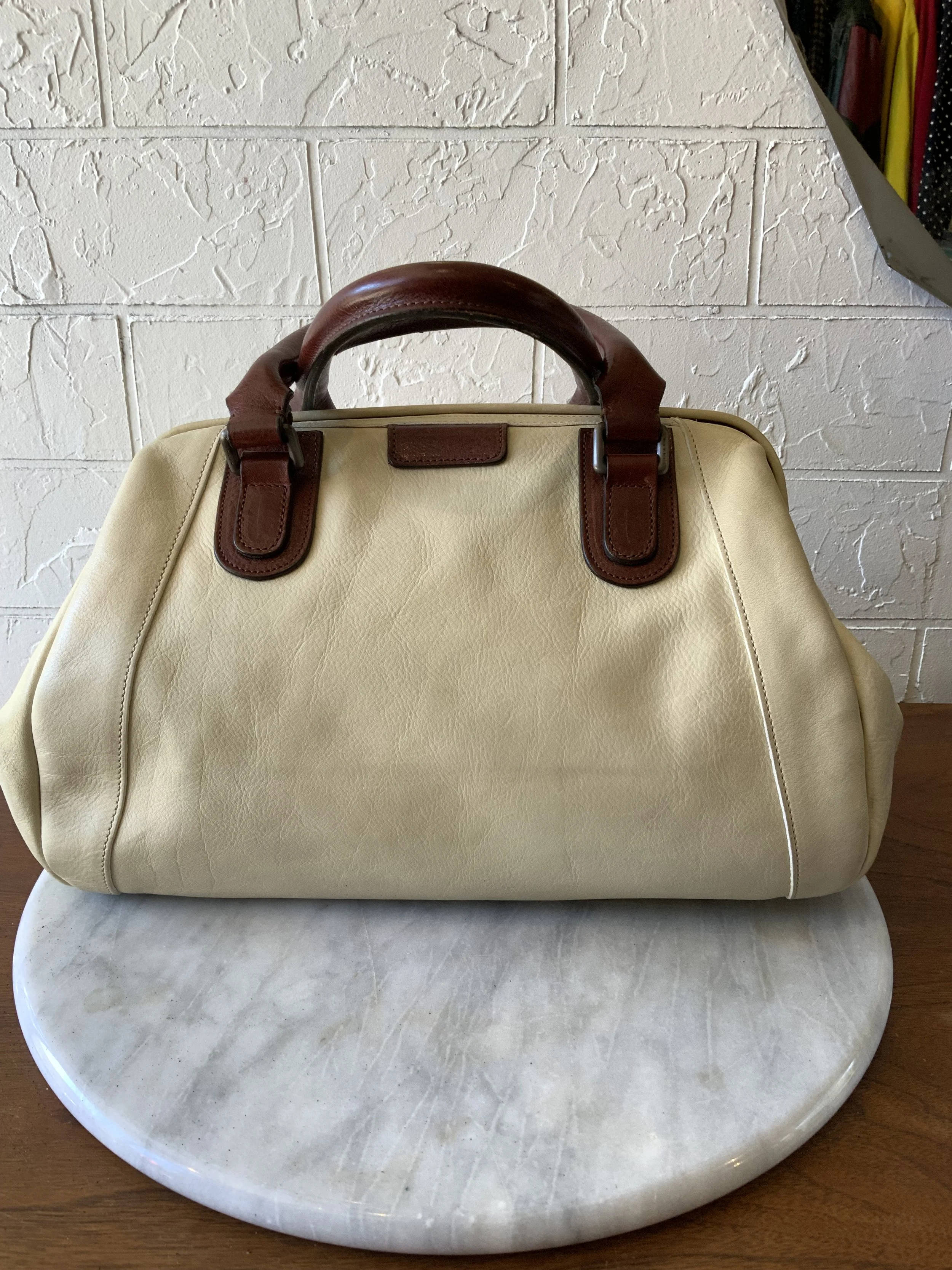 Marni leather doctor bag
