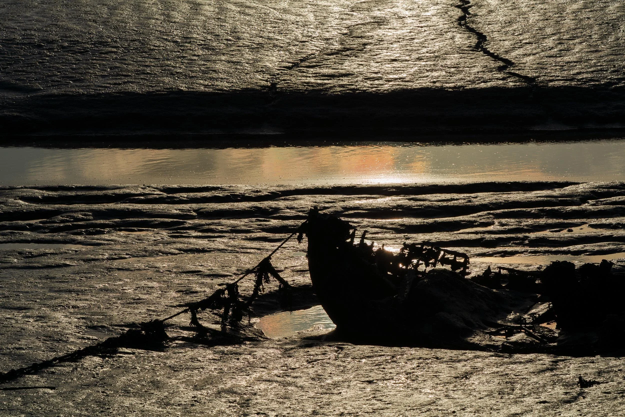 Old Boat Alresford Creek - A4 Print