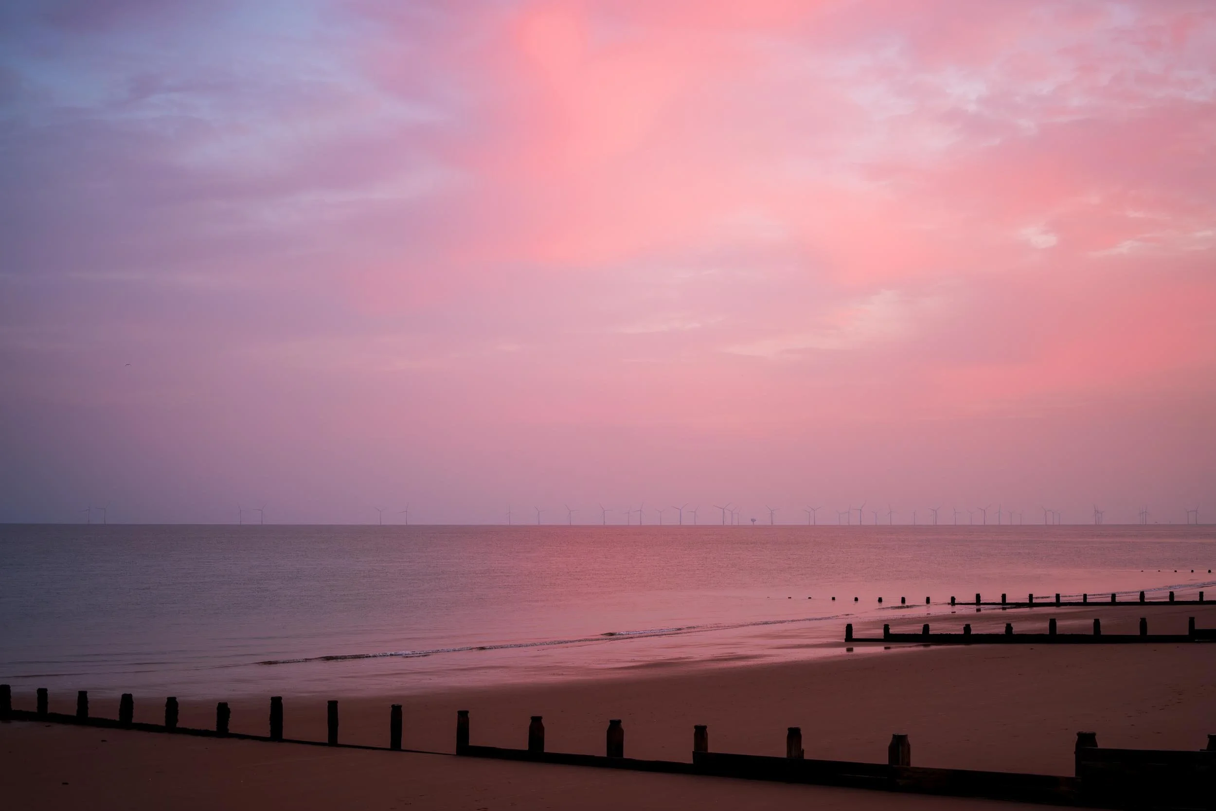 Pink Sunset Frinton