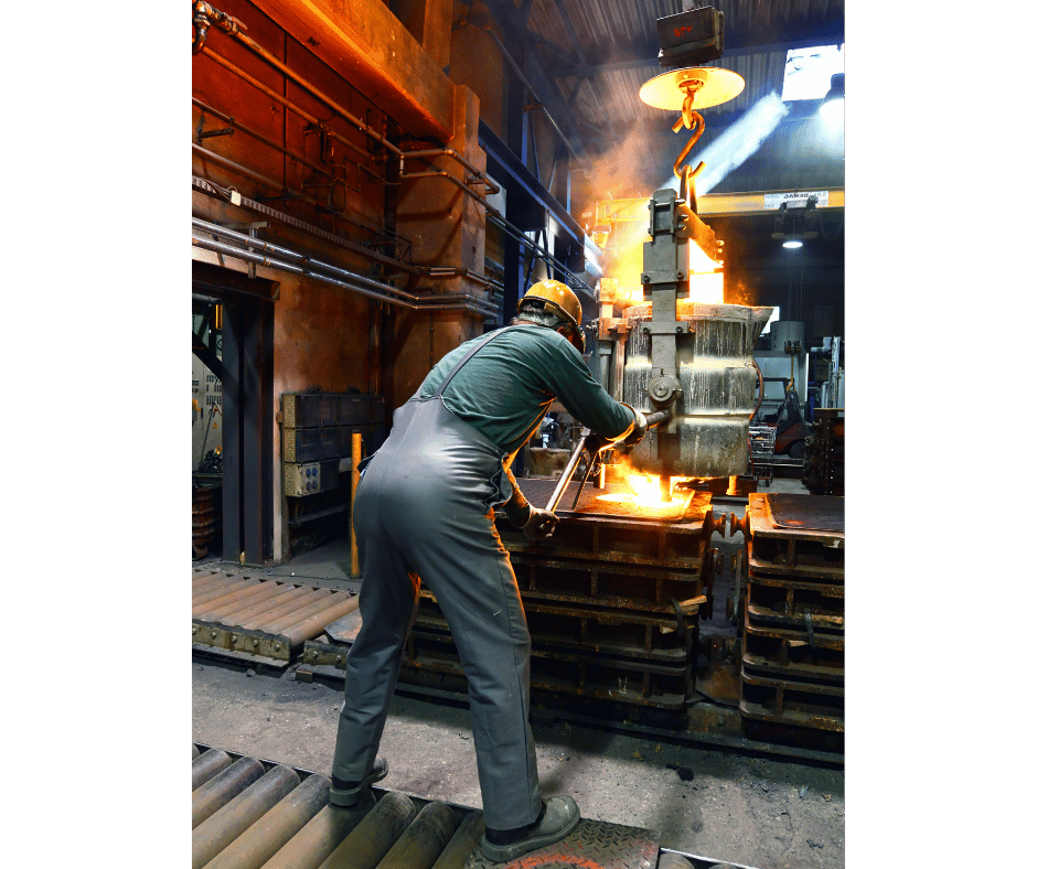 Heavy Foundry Castings Inspection — GigaScan