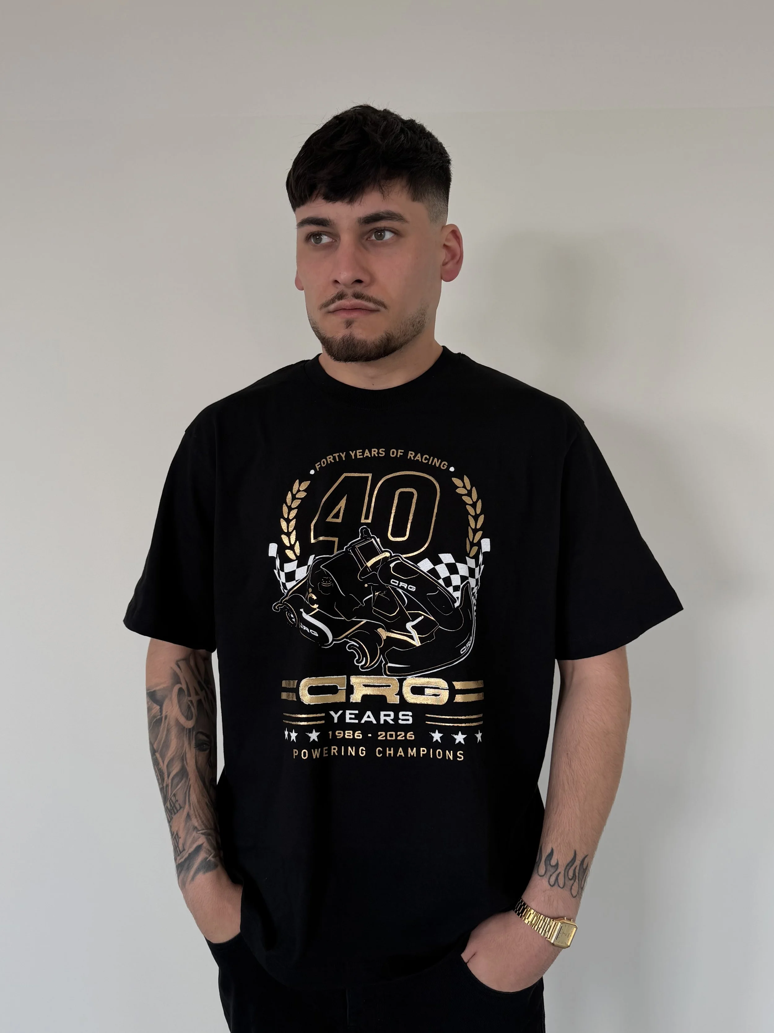 CRG 40° ANNIVERSARY OVERSIZED T-SHIRT