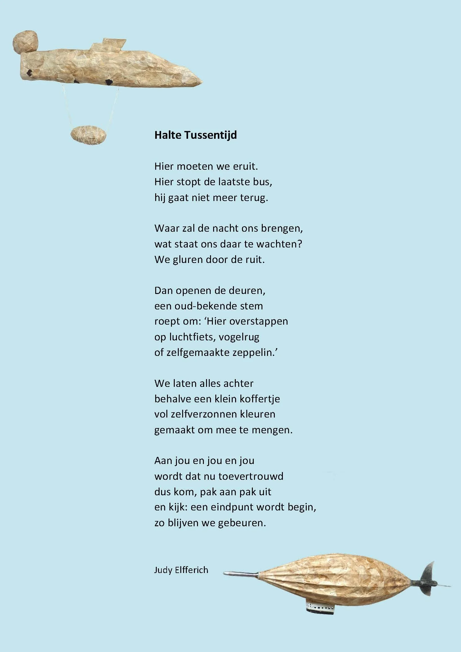 Gedicht van Judy Elferich