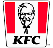 KFC logo featuring Colonel Sanders' face above the company name
