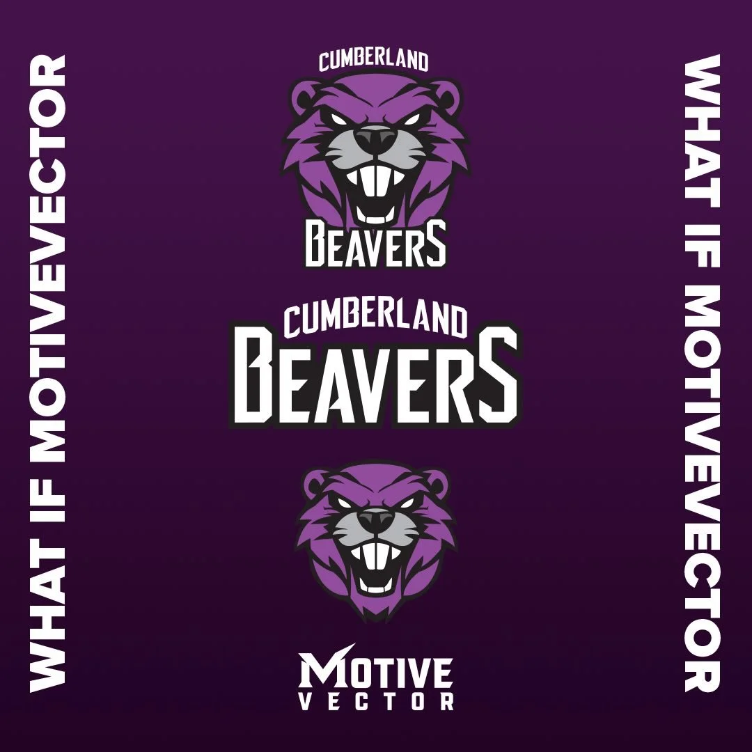 Cumberland Beavers JRL Concept Logo #SportsBranding #LogoConcept #SportsDesign #BrandIdentity #ModernSportsLogo