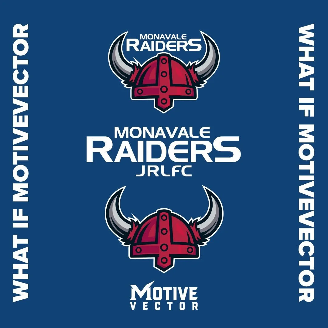 Mona Vale Raiders Concept Logo #SportsBranding #LogoConcept #SportsDesign #BrandIdentity #ModernSportsLogo