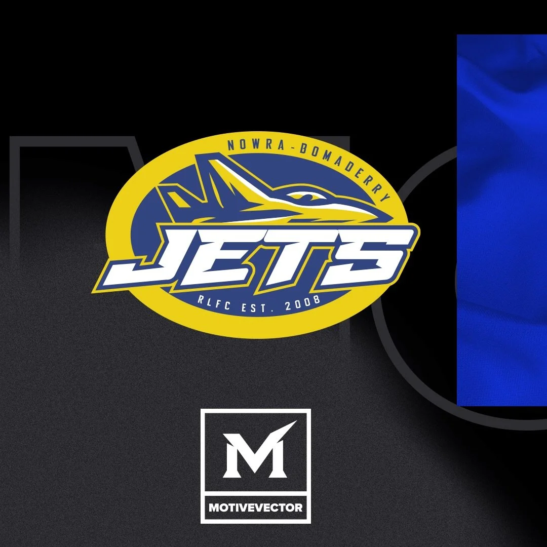 Nowra-Bomaderry Jets Concept Branding #sports #design #branding #concept #rugbyleague