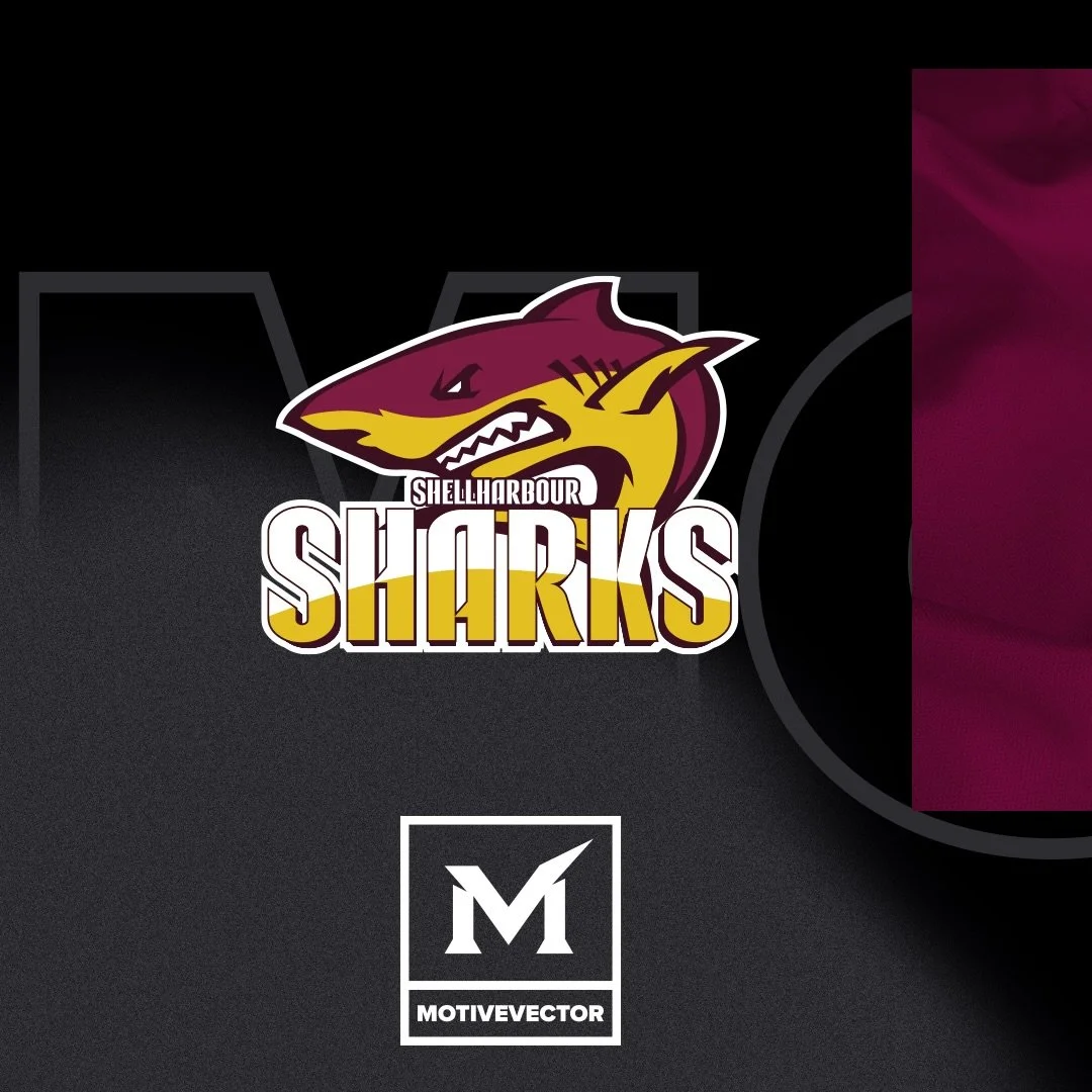 Shellharbour sharks WhatIf Branding #sports#branding#design#concept#rugbyleague