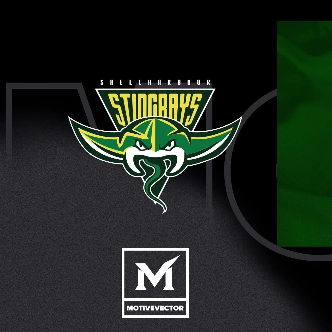 Shellharbour Stingrays #design #sport #branding #concept #rugbyleague