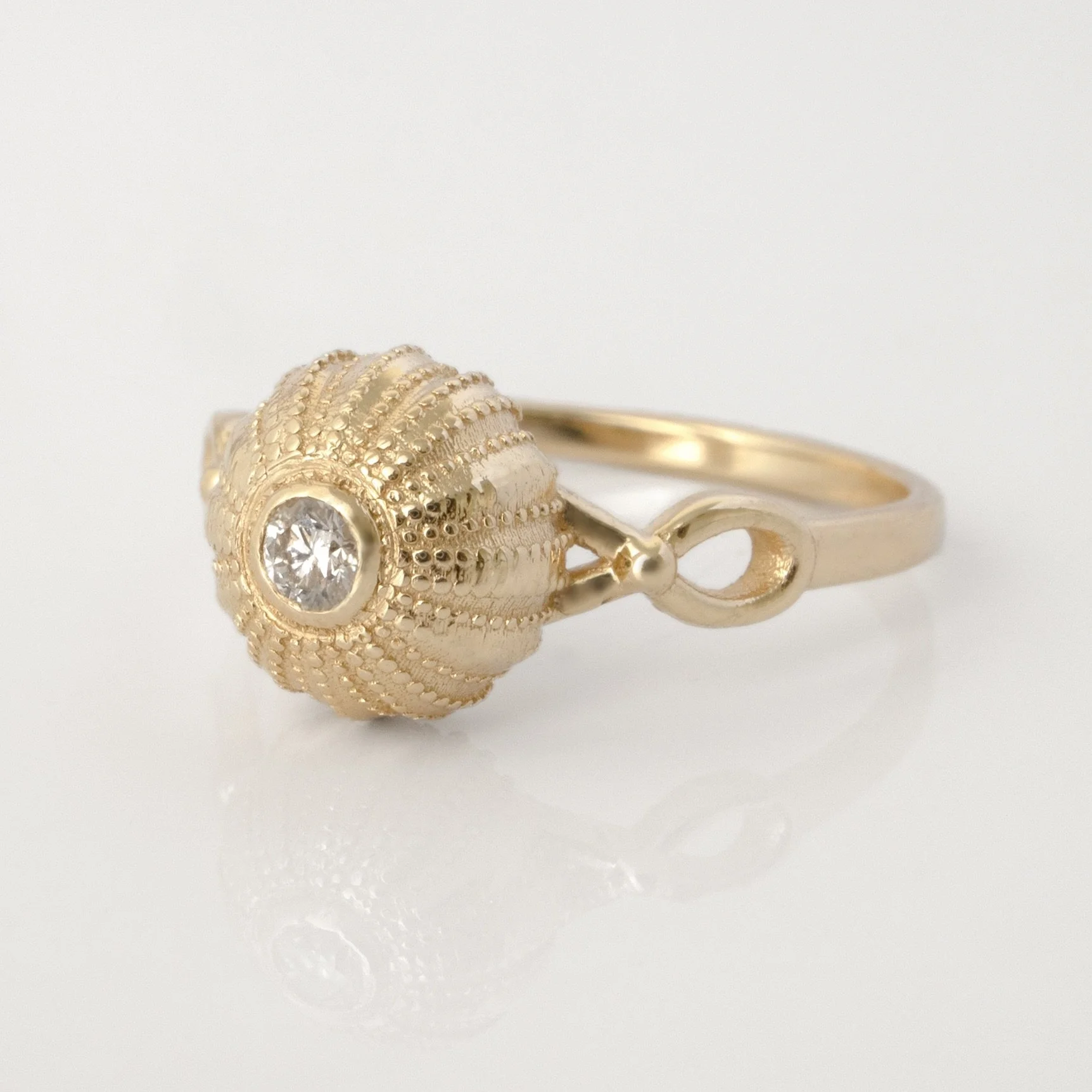 The sea urchin takes many forms, similar to how we exist in this world. Beneath its dark, ominous exterior in the sea lies an intricate world of unexpected beauty. No two are ever exactly alike, just as each of us is uniquely our own.
✧
#customweddin