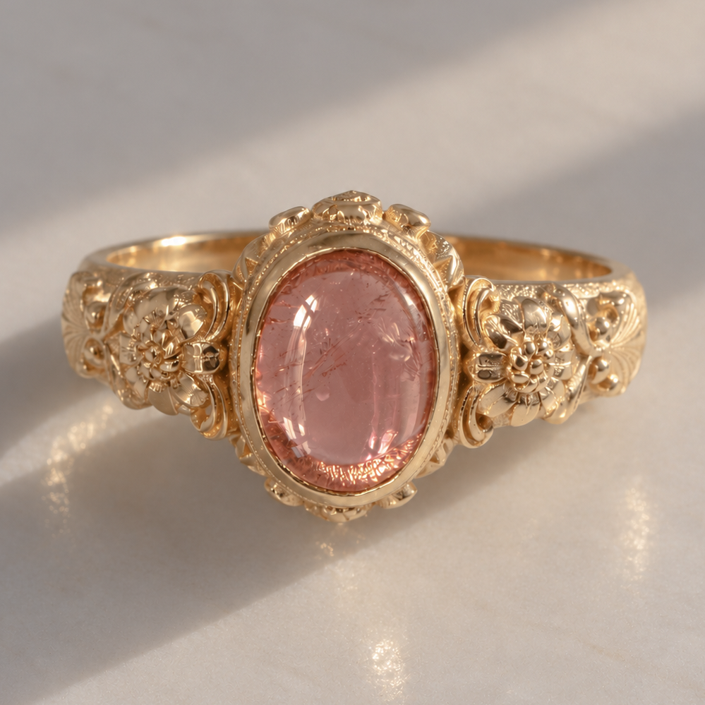 Peony Gem Signet