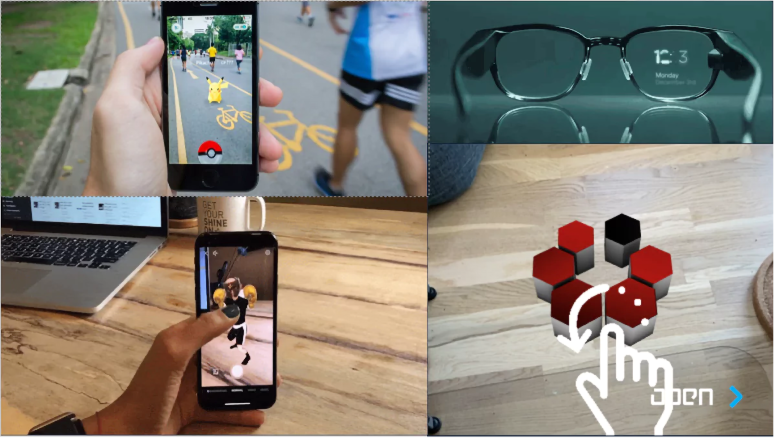 Augmented reality for internal communication