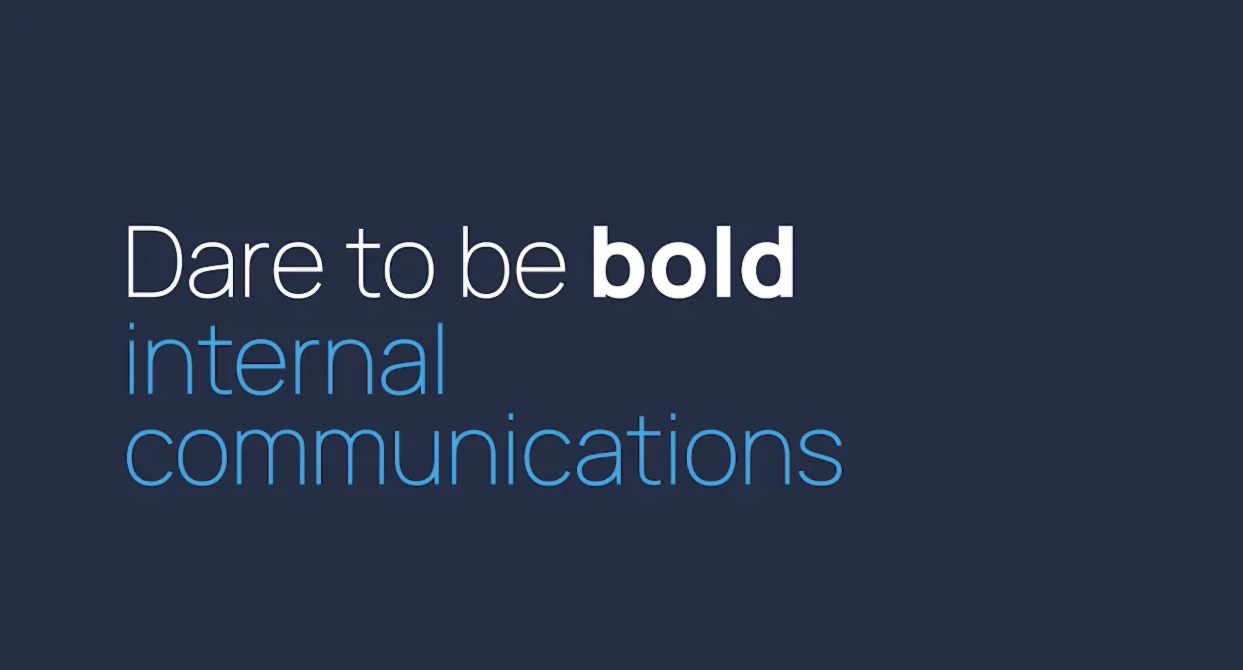 When technology meets communication