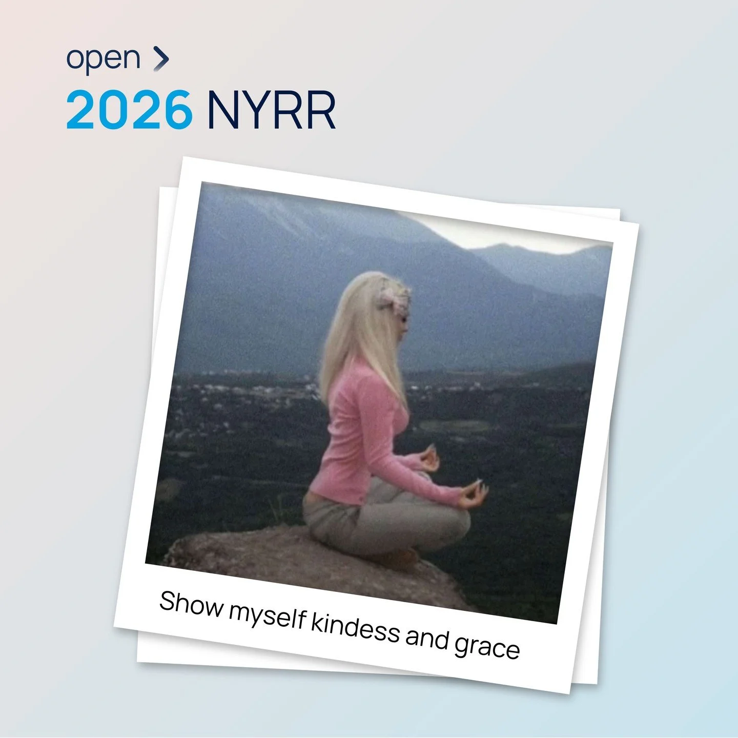 Sometimes, all it takes is a moment.
To breathe. Reset. Be a little kinder to yourself. 💙
That&rsquo;s exactly what one of our Openers is practising this year - so consider this your reminder. 🧘&zwj;♀️