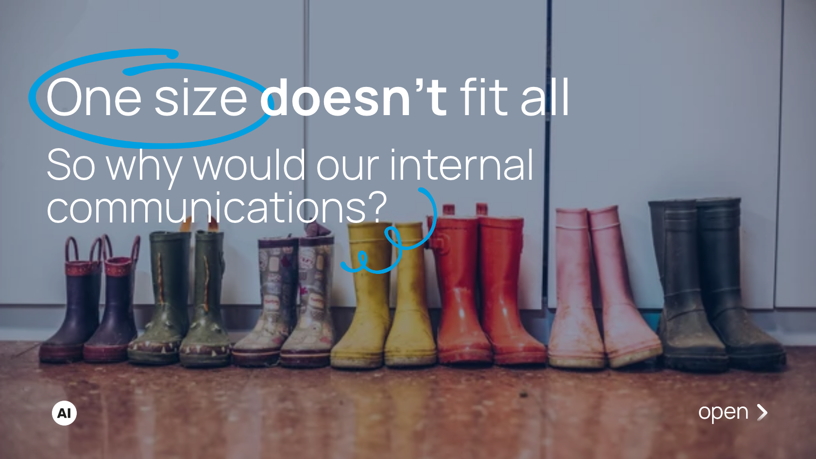 One size doesn’t fit all.&nbsp;