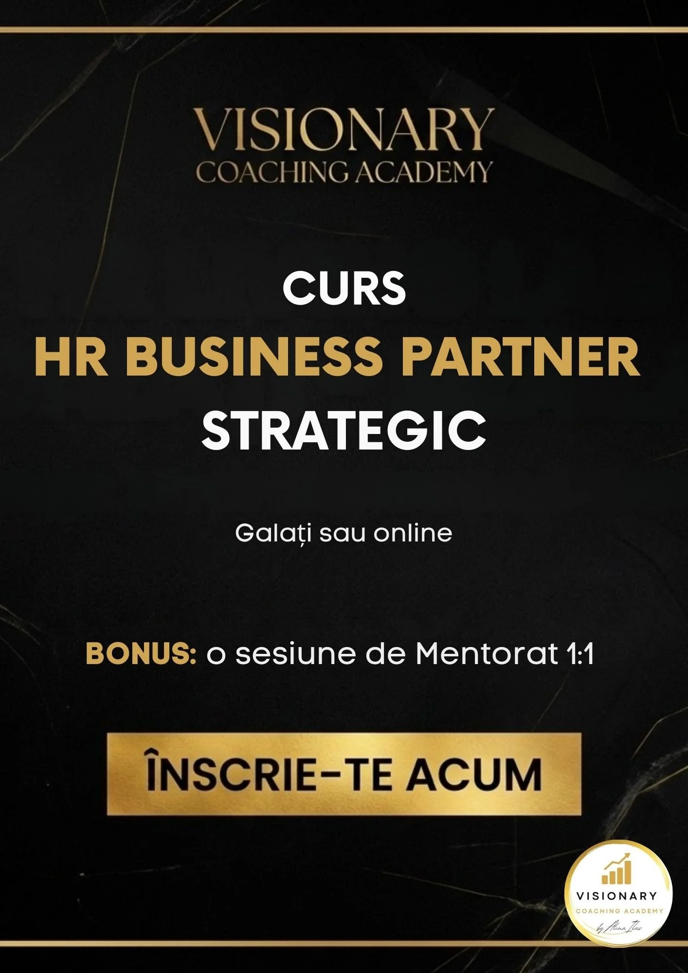 HR Business Partner Strategic - Curs Transformațional